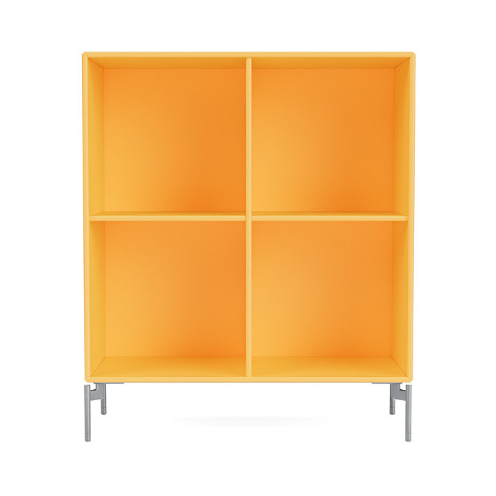 [product_category]-Montana Show Bookcase With Legs, Acacia/Matt Chrome-Montana Furniture-5715288368340-0000SHOW-166-01-MON-2