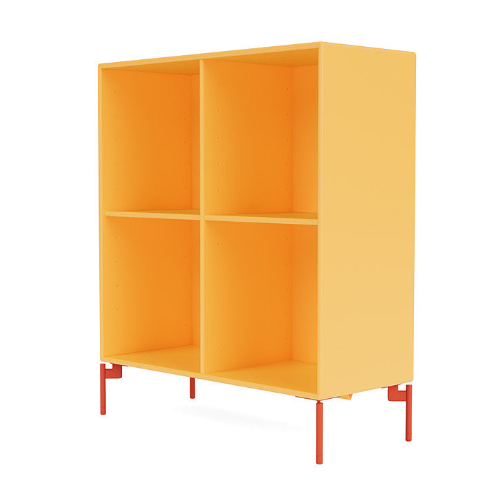 [product_category]-Montana Show Bookcase With Legs, Acacia/Rosehip-Montana Furniture-5715288368432-0000SHOW-166-11-MON-1