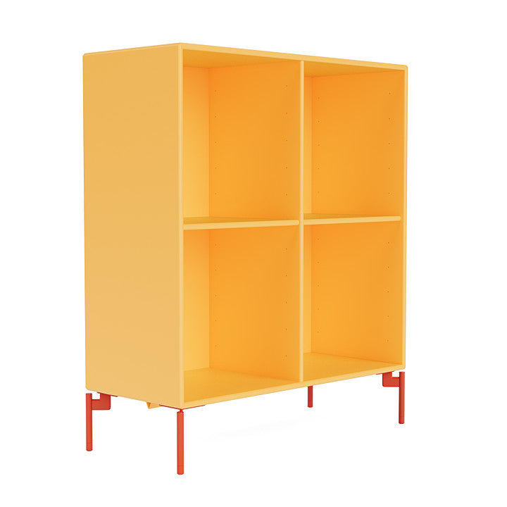 [product_category]-Montana Show Bookcase With Legs, Acacia/Rosehip-Montana Furniture-5715288368432-0000SHOW-166-11-MON-3
