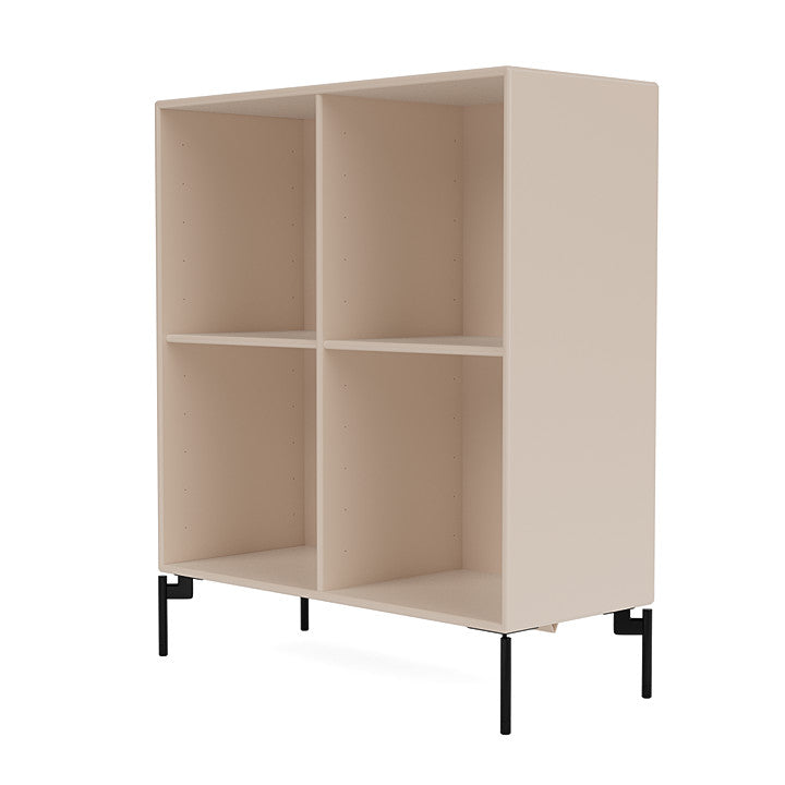 [product_category]-Montana Show Bookcase With Legs, Clay/Black-Montana Furniture-5715288368586-0000SHOW-168-03-MON-1