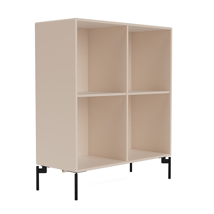 [product_category]-Montana Show Bookcase With Legs, Clay/Black-Montana Furniture-5715288368586-0000SHOW-168-03-MON-3