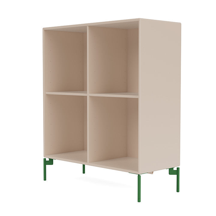 [product_category]-Montana Show Bookcase With Legs, Clay/Parsley-Montana Furniture-5715288368678-0000SHOW-168-13-MON-1