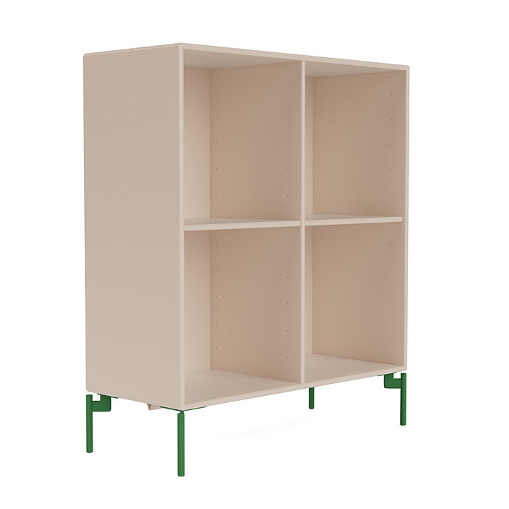 [product_category]-Montana Show Bookcase With Legs, Clay/Parsley-Montana Furniture-5715288368678-0000SHOW-168-13-MON-3