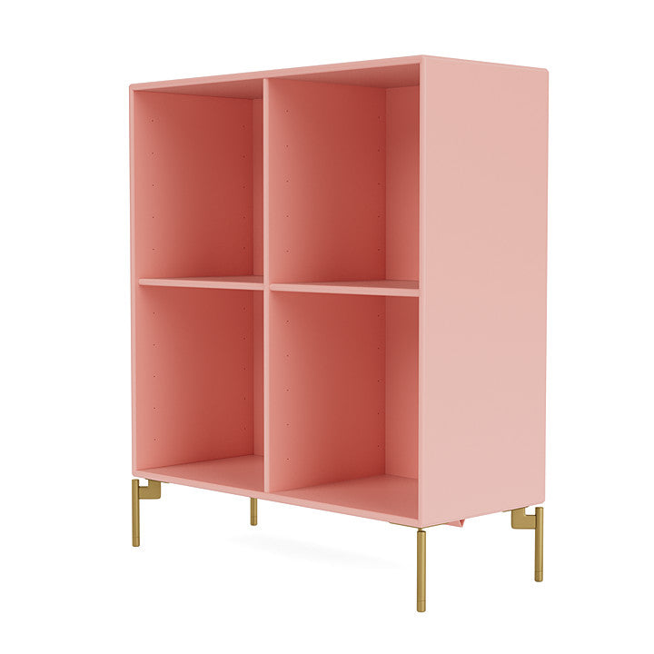 [product_category]-Montana Show Bookcase With Legs, Ruby/Brass-Montana Furniture-5715288368524-0000SHOW-167-09-MON-1