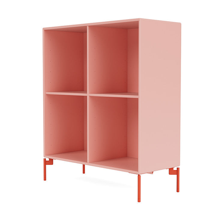 [product_category]-Montana Show Bookcase With Legs, Ruby/Rosehip-Montana Furniture-5715288368548-0000SHOW-167-11-MON-1