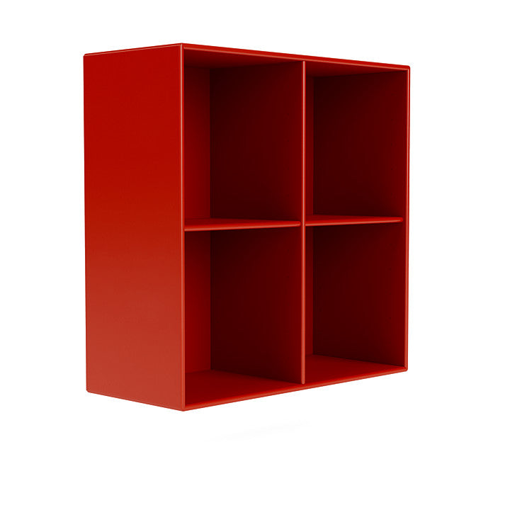 [product_category]-Montana Show Bookcase With Suspension Rail, Rosehip Red-Montana Furniture-5715288026912-0000SHOW-145-04-MON-3