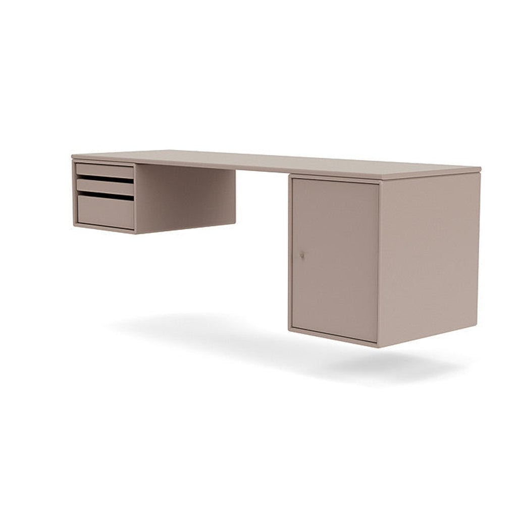 [product_category]-Montana Workshop Work Desk, Mushroom Brown-Montana Furniture-5714322805964-WORKSHOP-137-04-MON-1