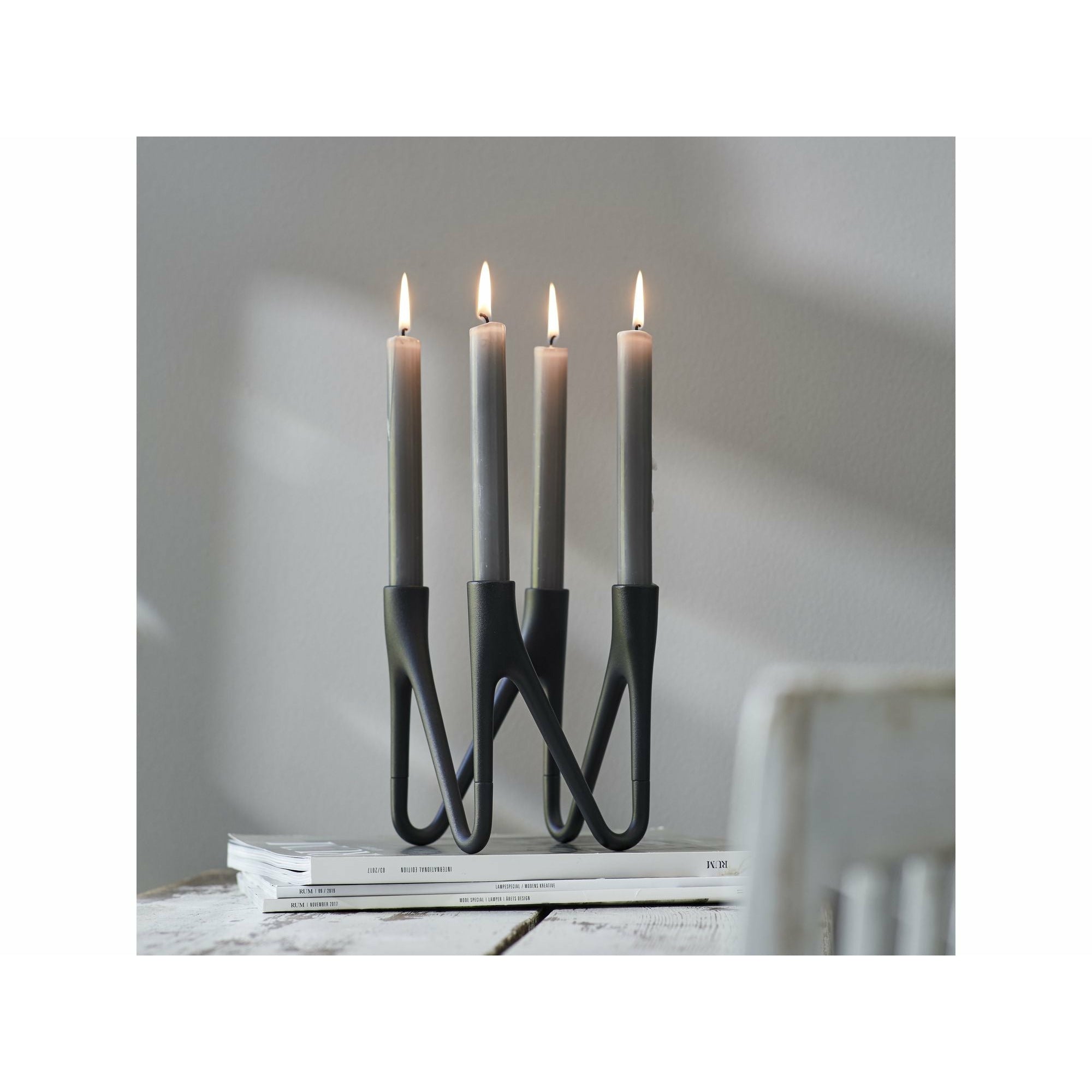 [product_category]-Morsø Roots Candle Holder Black, 4 Arm-Morsø-5722009639870-963987-MOR-11