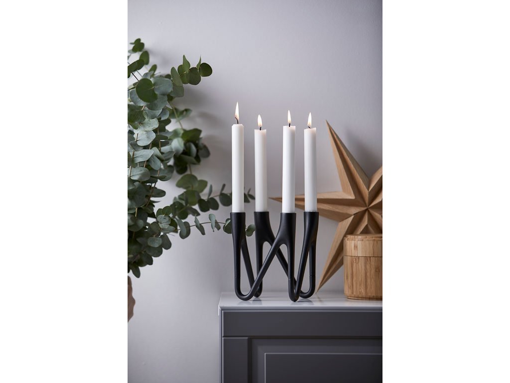 [product_category]-Morsø Roots Candle Holder Black, 4 Arm-Morsø-5722009639870-963987-MOR-2