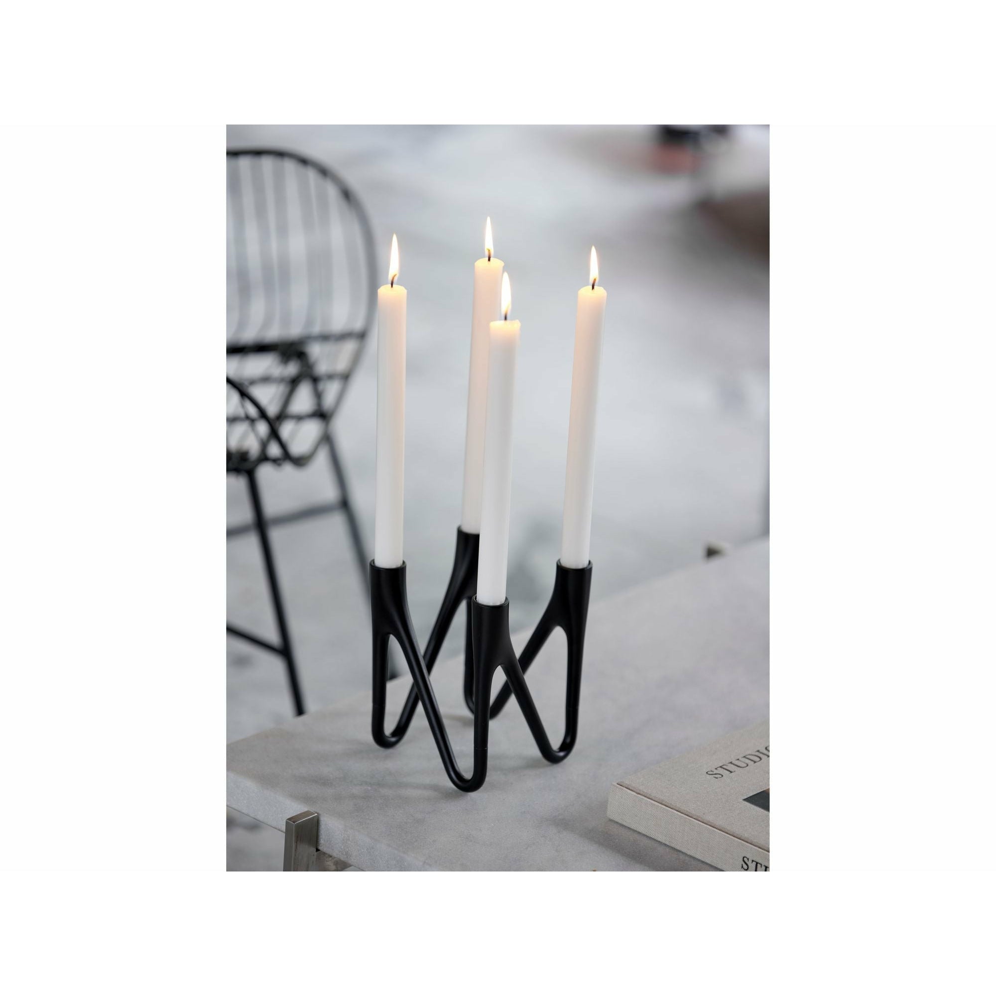 [product_category]-Morsø Roots Candle Holder Black, 4 Arm-Morsø-5722009639870-963987-MOR-4
