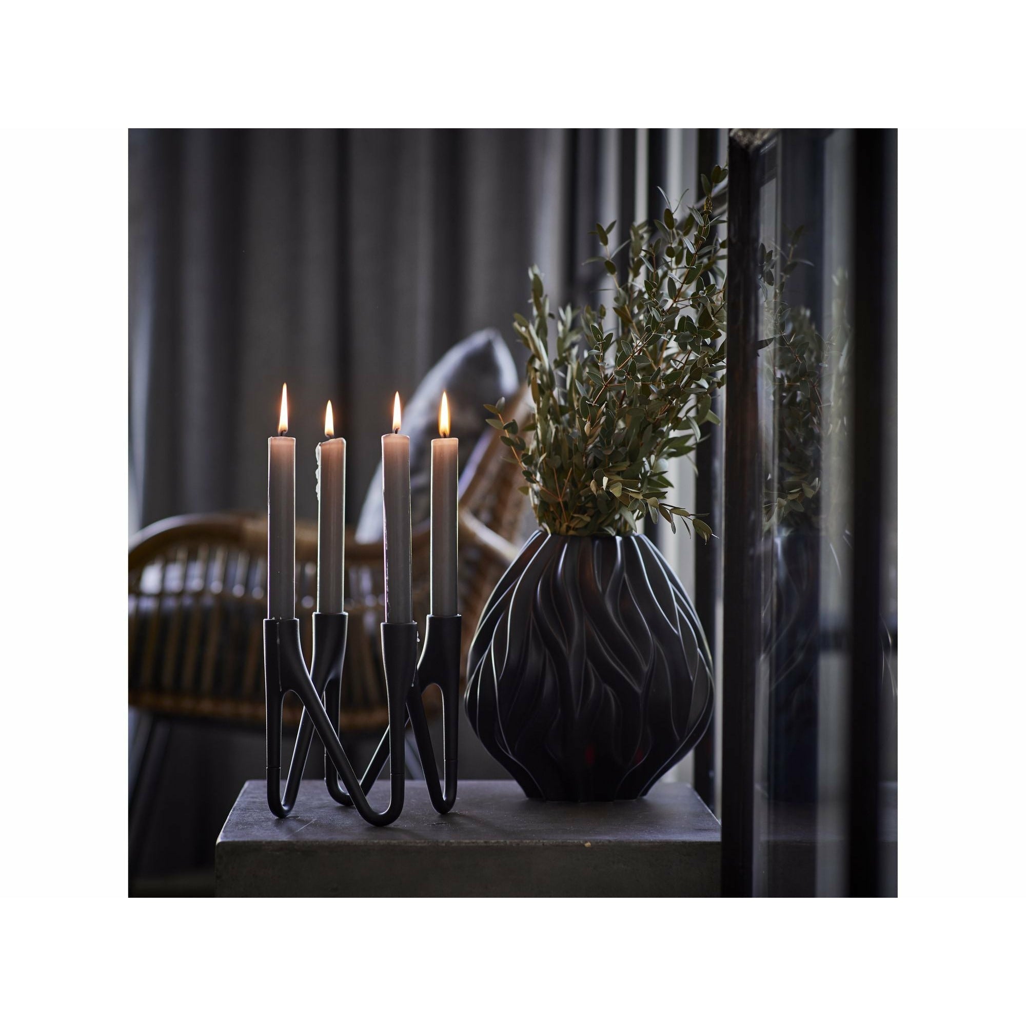 [product_category]-Morsø Roots Candle Holder Black, 4 Arm-Morsø-5722009639870-963987-MOR-6