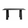 MUUBS ANGLE ANGLE TAIN TABLE, BLACK