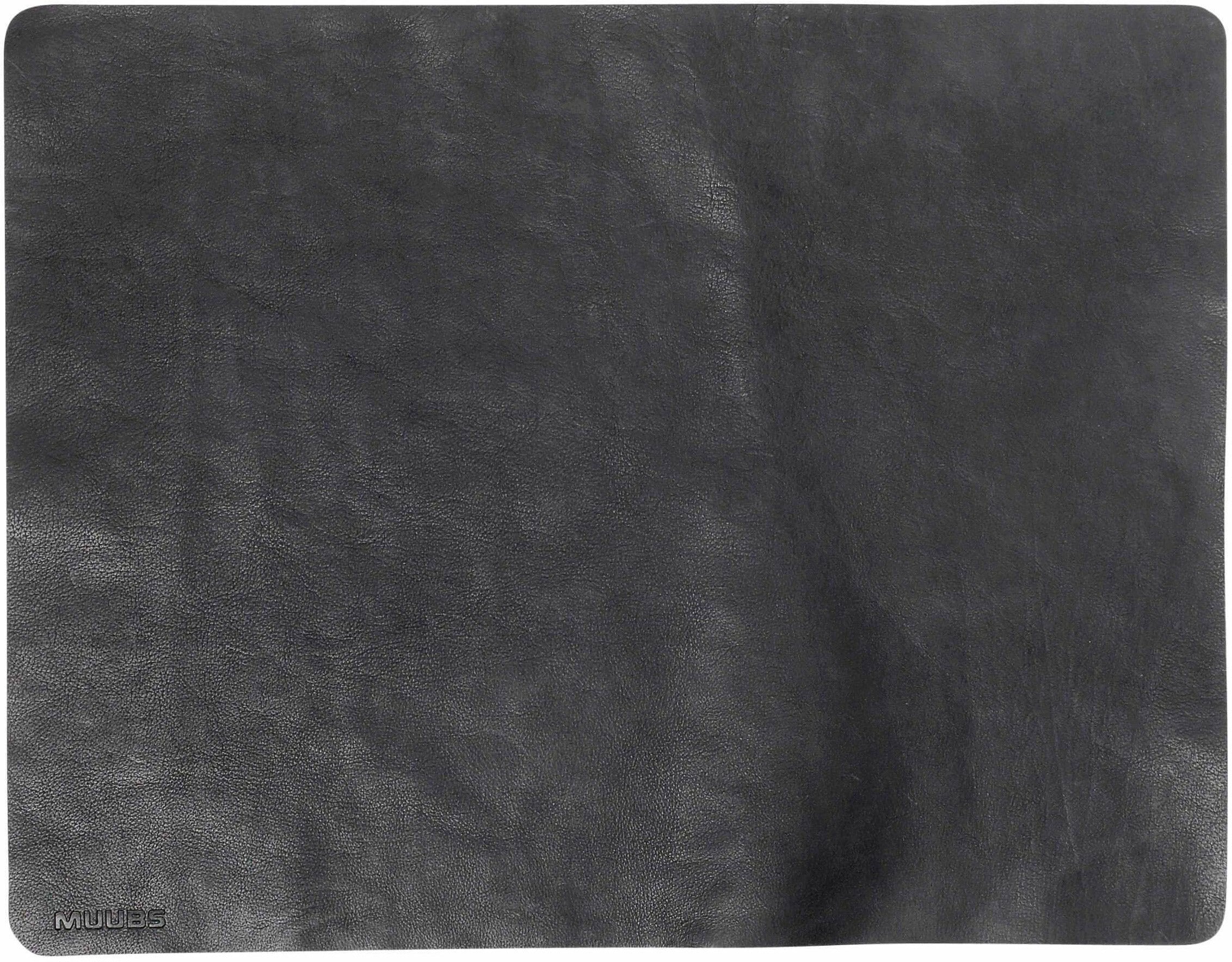 [product_category]-Muubs Camou Placemat 45cm, Black Leather-Muubs-5711973593608-8520000109-MUU-1