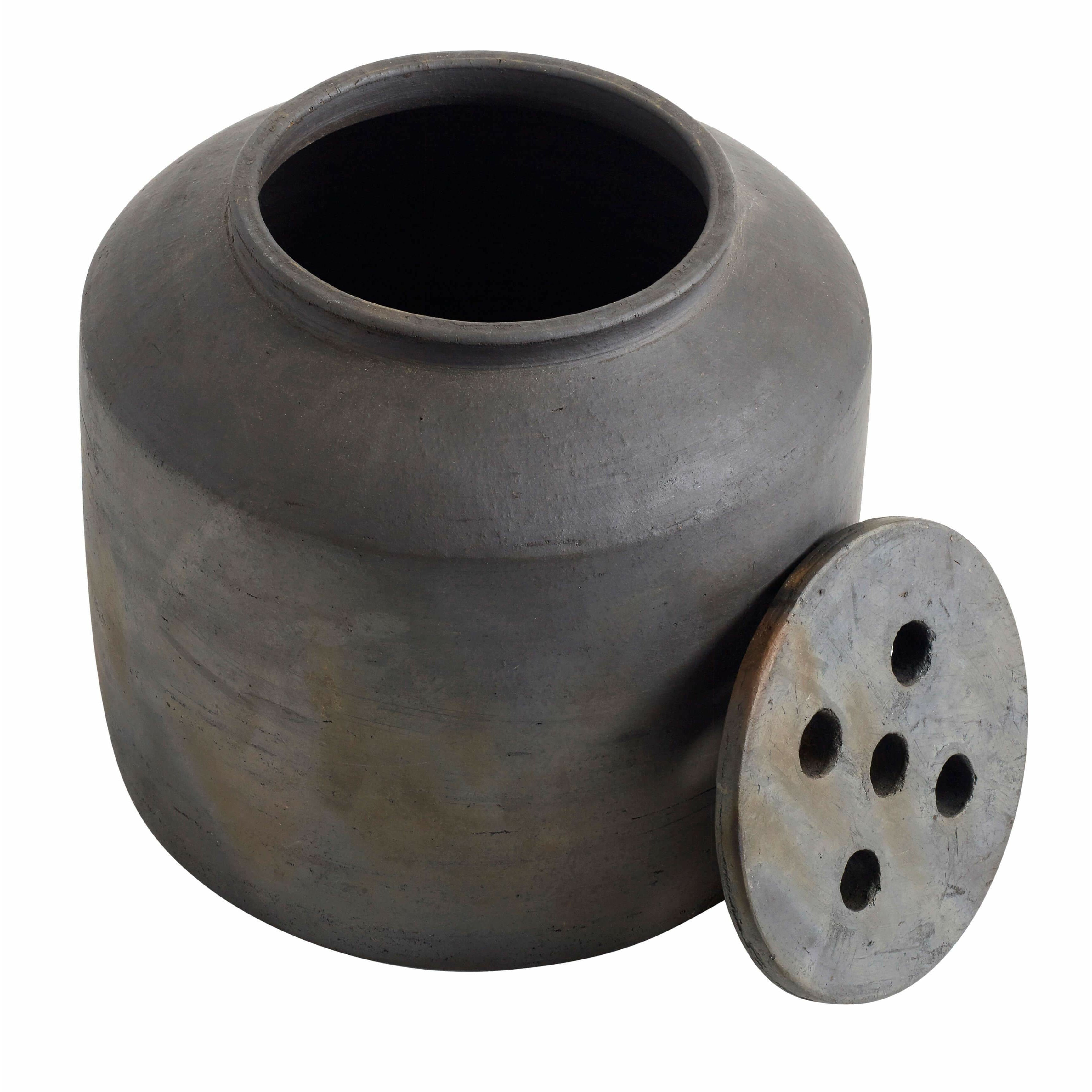 [product_category]-Muubs Hazel Jar With Lid Brown/Black, ø25cm-Muubs-5711973597033-1120000185-MUU-2