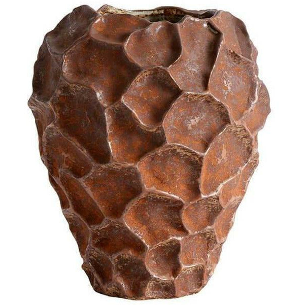 [product_category]-Muubs Soil Vase ø18cm, Rust-Muubs-5711973038734-9490000102-MUU-1