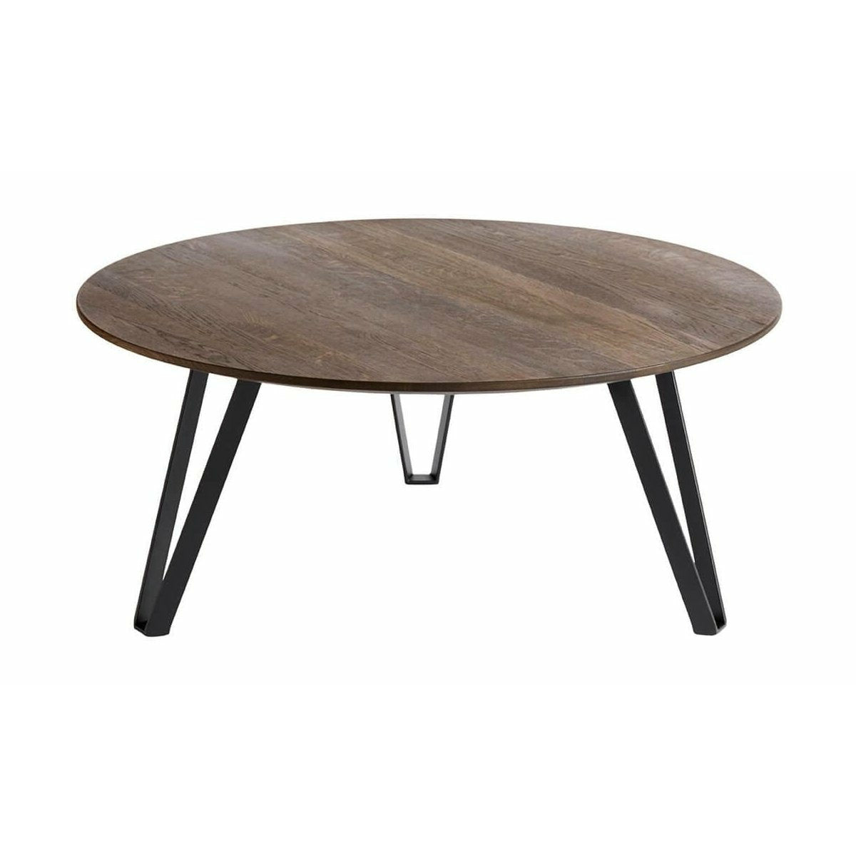 [product_category]-Muubs Space Coffee Table Smoked Oak, ø90cm-Muubs-5711973038383-9230000155-MUU-1