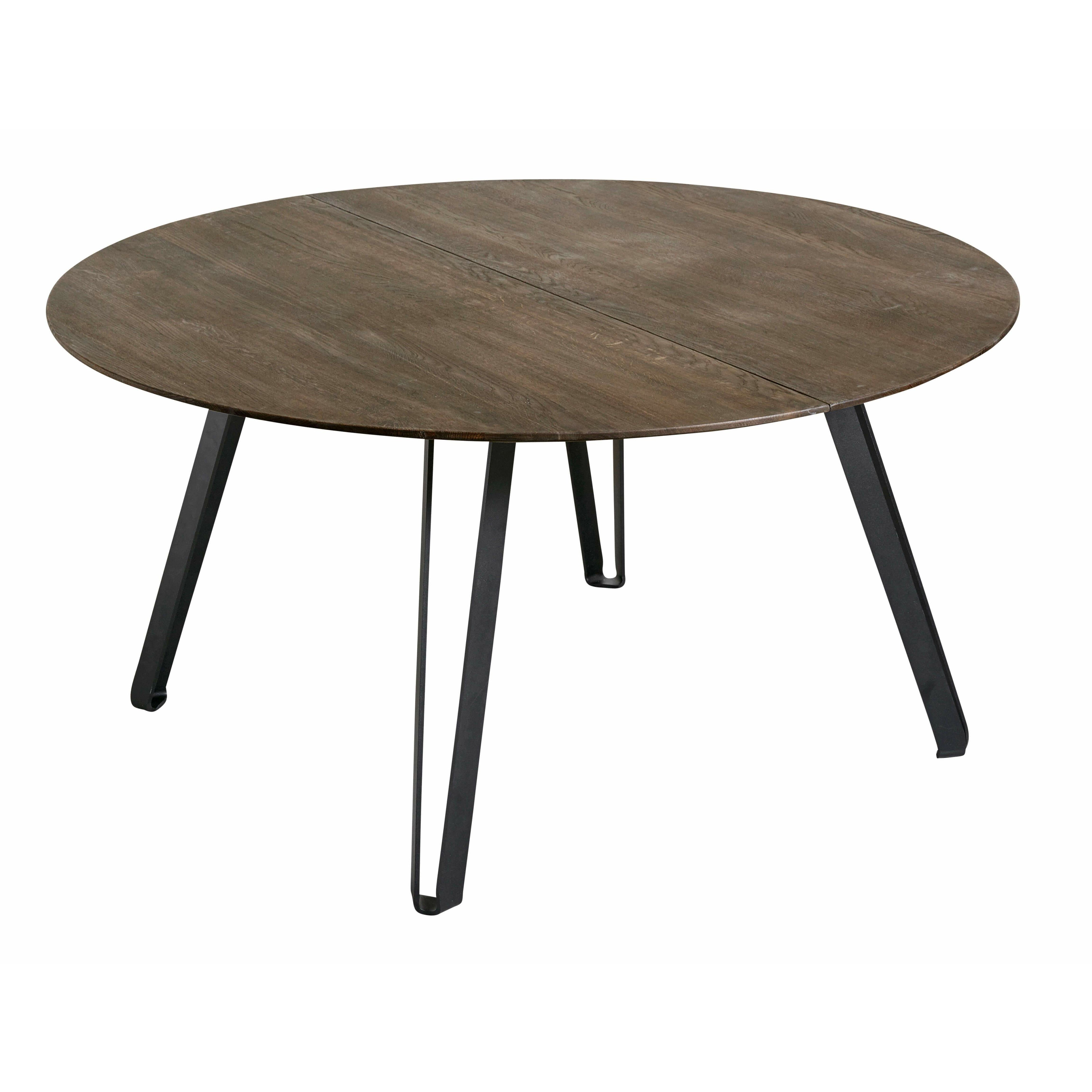 [product_category]-Muubs Space Dining Table Round Smoked Oak, 150cm-Muubs-5711973031728-9230000102-MUU-3
