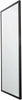 Muubs Washington Wall Mirror Black, 120 cm