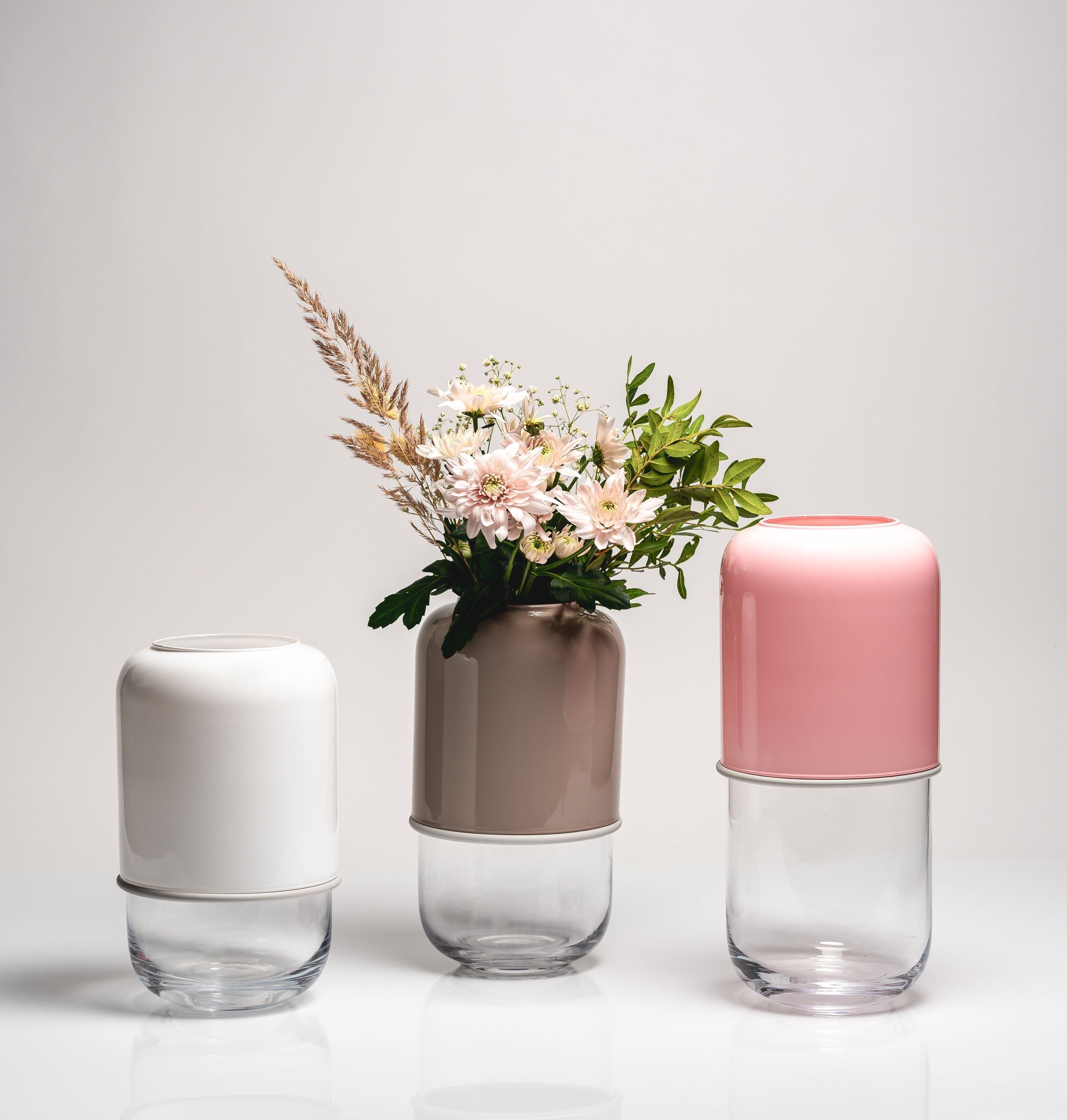 [product_category]-Muurla Capsule Vase, Beige-Muurla-6416114968381-345-185-35-MUU-6