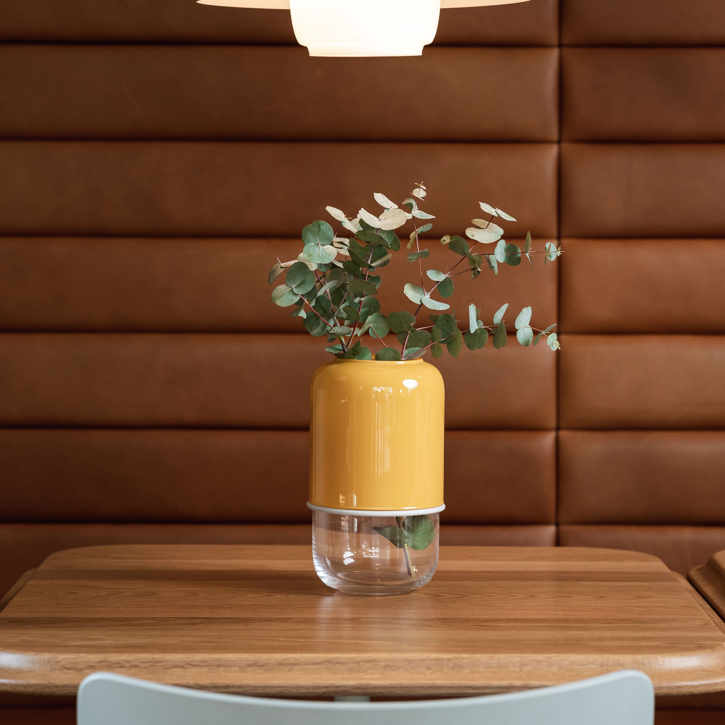 [product_category]-Muurla Capsule Vase, Mustard-Muurla-6416114963782-345-185-31-MUU-7