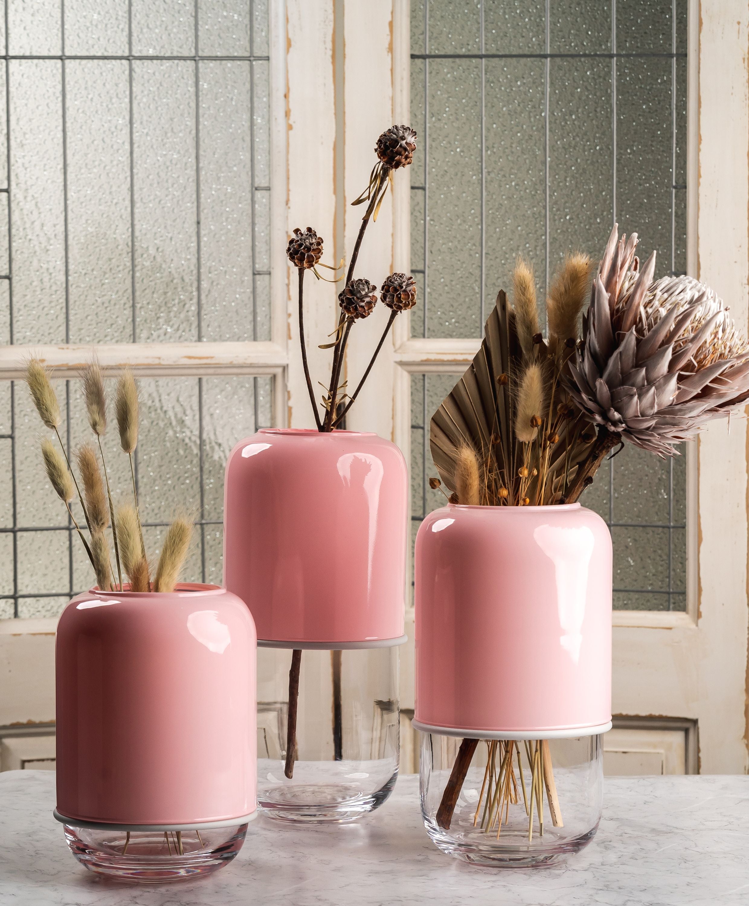 [product_category]-Muurla Capsule Vase, Pink-Muurla-6416114965151-345-185-42-MUU-6