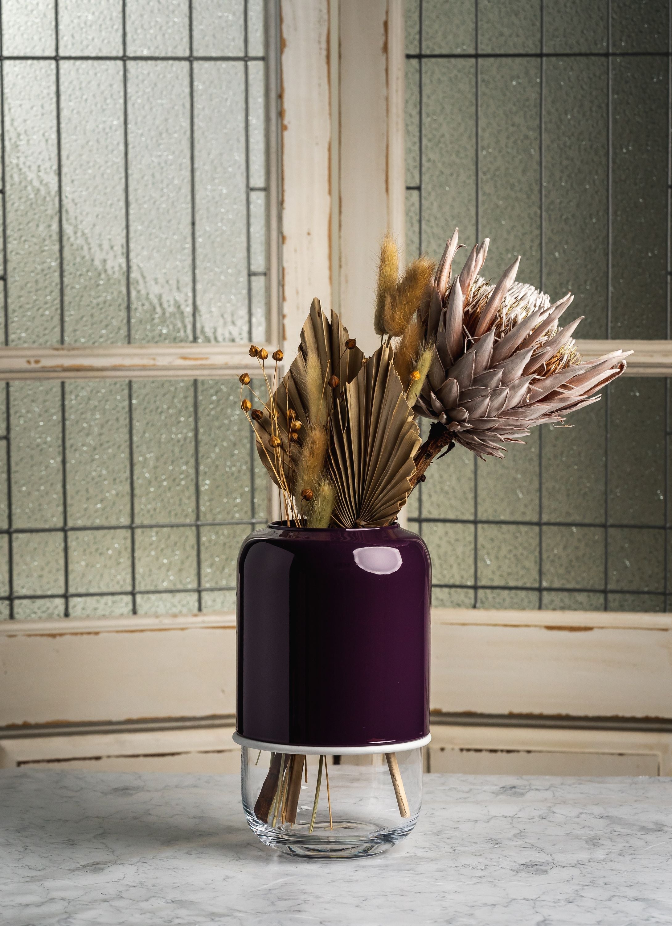 [product_category]-Muurla Capsule Vase, Purple-Muurla-6416114963799-345-185-39-MUU-3