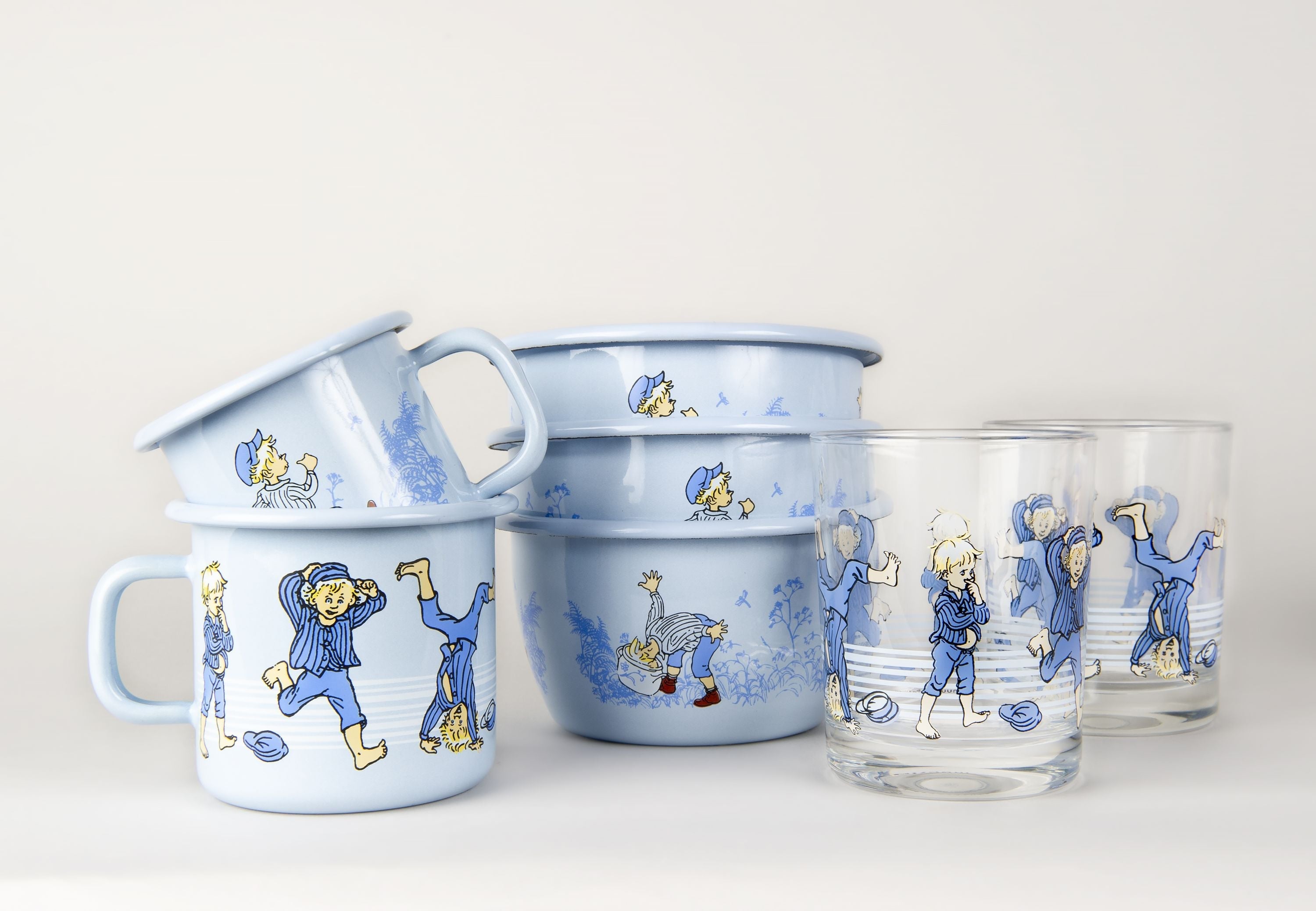 [product_category]-Muurla Emil Of Lönnerberga Enamel Mug, Emil&Ida-Muurla-6416114954537-1450-025-03-MUU-12