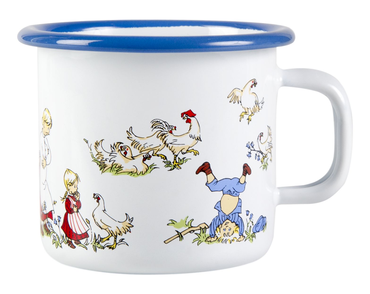 [product_category]-Muurla Emil Of Lönnerberga Enamel Mug, The Family-Muurla-6416114961979-1450-025-04-MUU-2