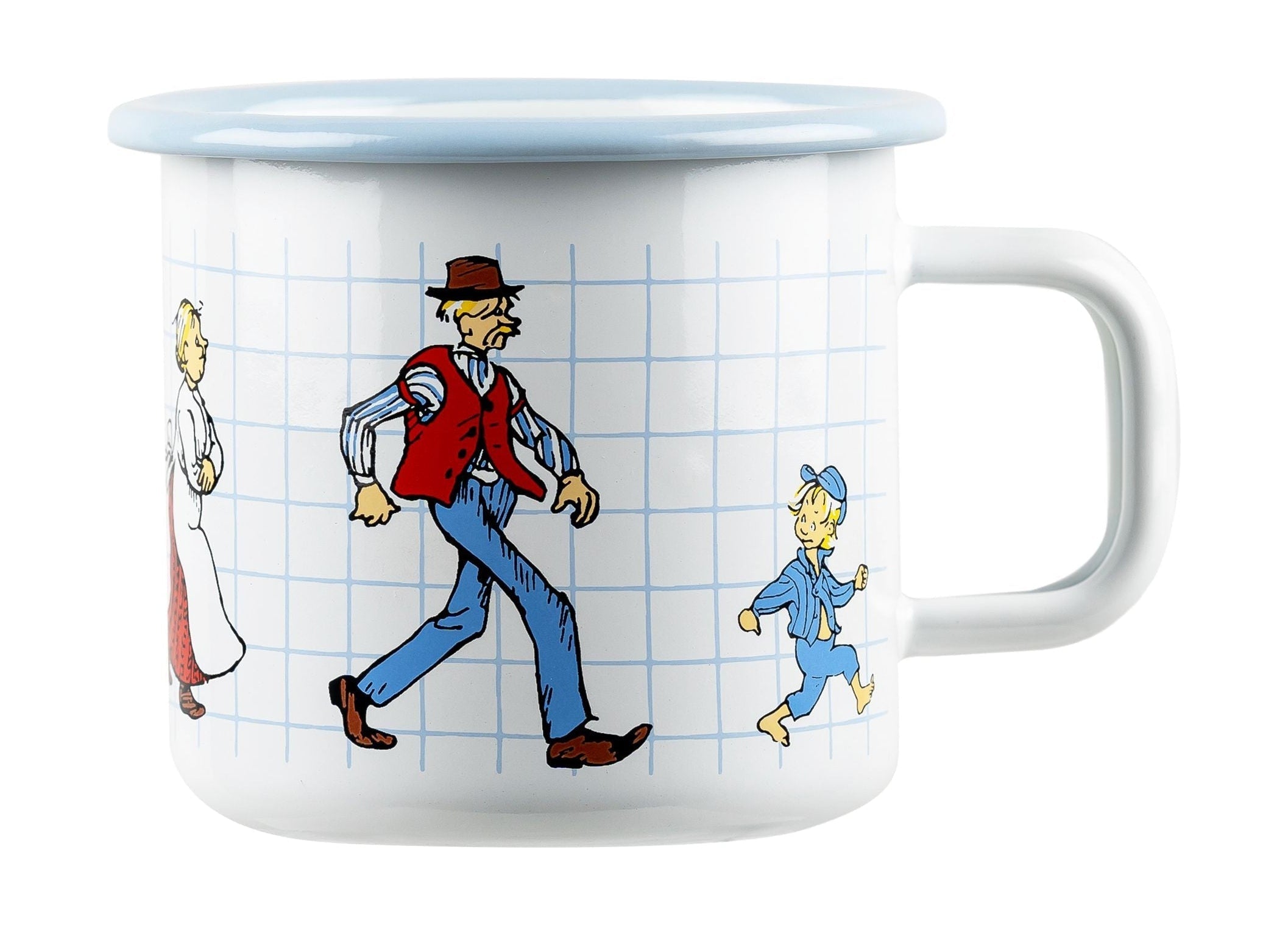 [product_category]-Muurla Emil Of Lönnerberga Enamel Mug, The Katthult Folks-Muurla-6416114968510-1450-037-01-MUU-1