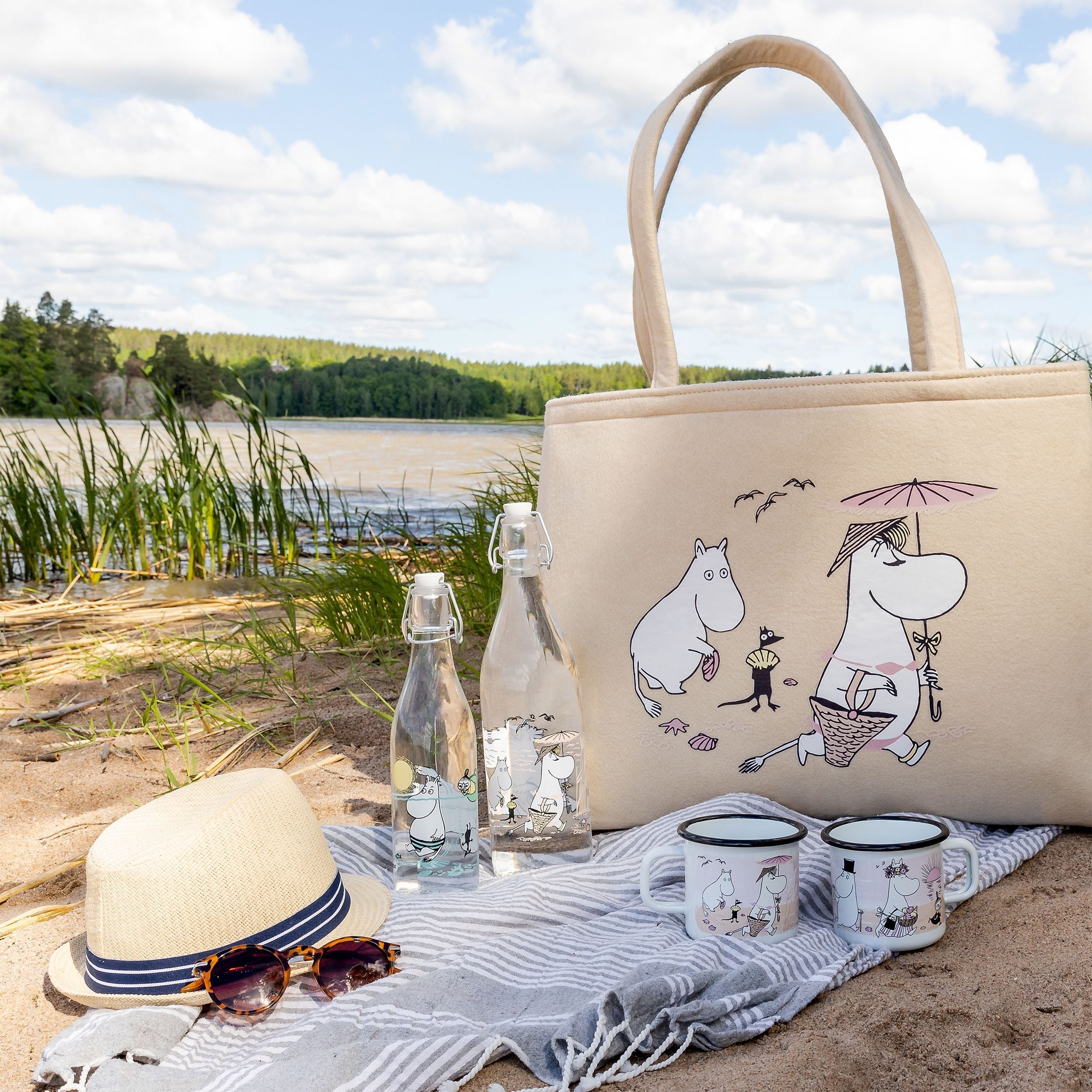 [product_category]-Muurla Moomin Beachbag The Beach Rpet-Muurla-6416114968626-71-3953-01-MUU-6