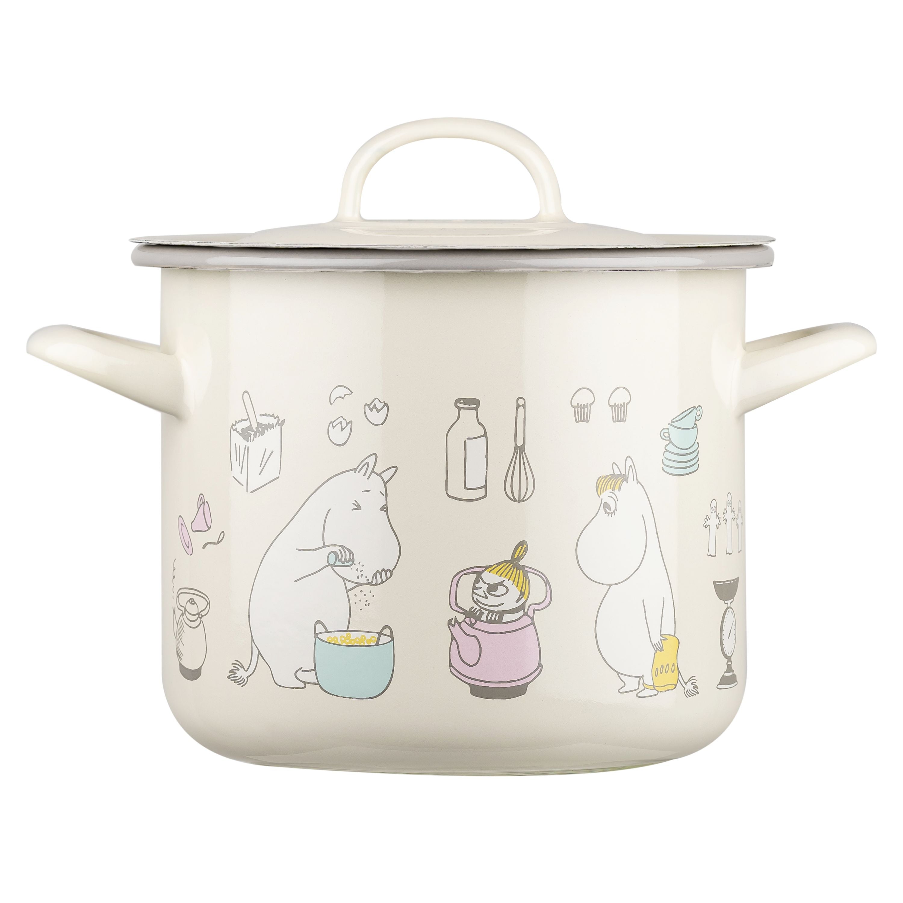 [product_category]-Muurla Moomin Bon Appétit Enamel Pot With Lid-Muurla-6416114968596-1719-250-01-MUU-2