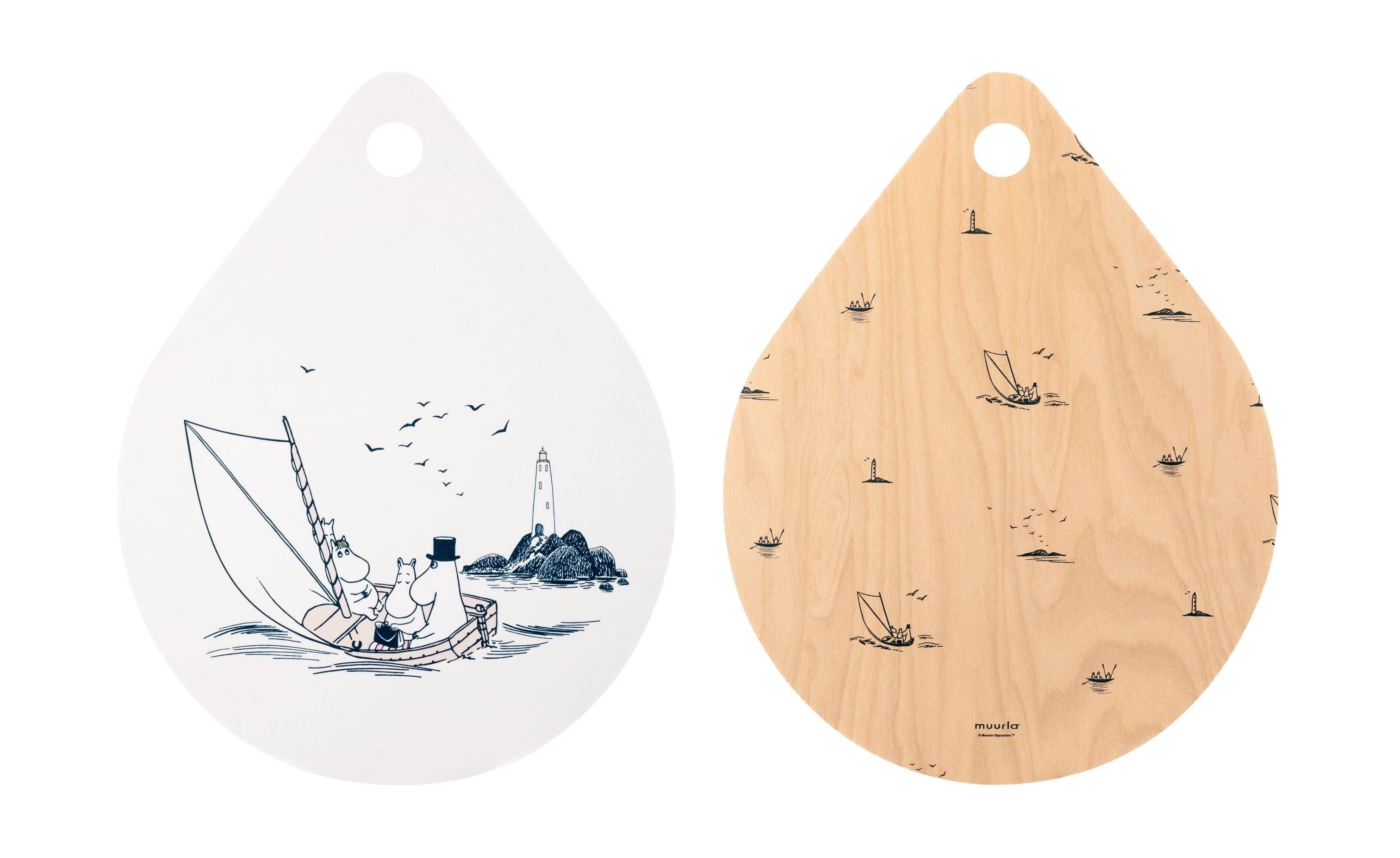 [product_category]-Muurla Moomin Chop & Serv Board Sailors-Muurla-6416114969838-2700-2127-01-MUU-1