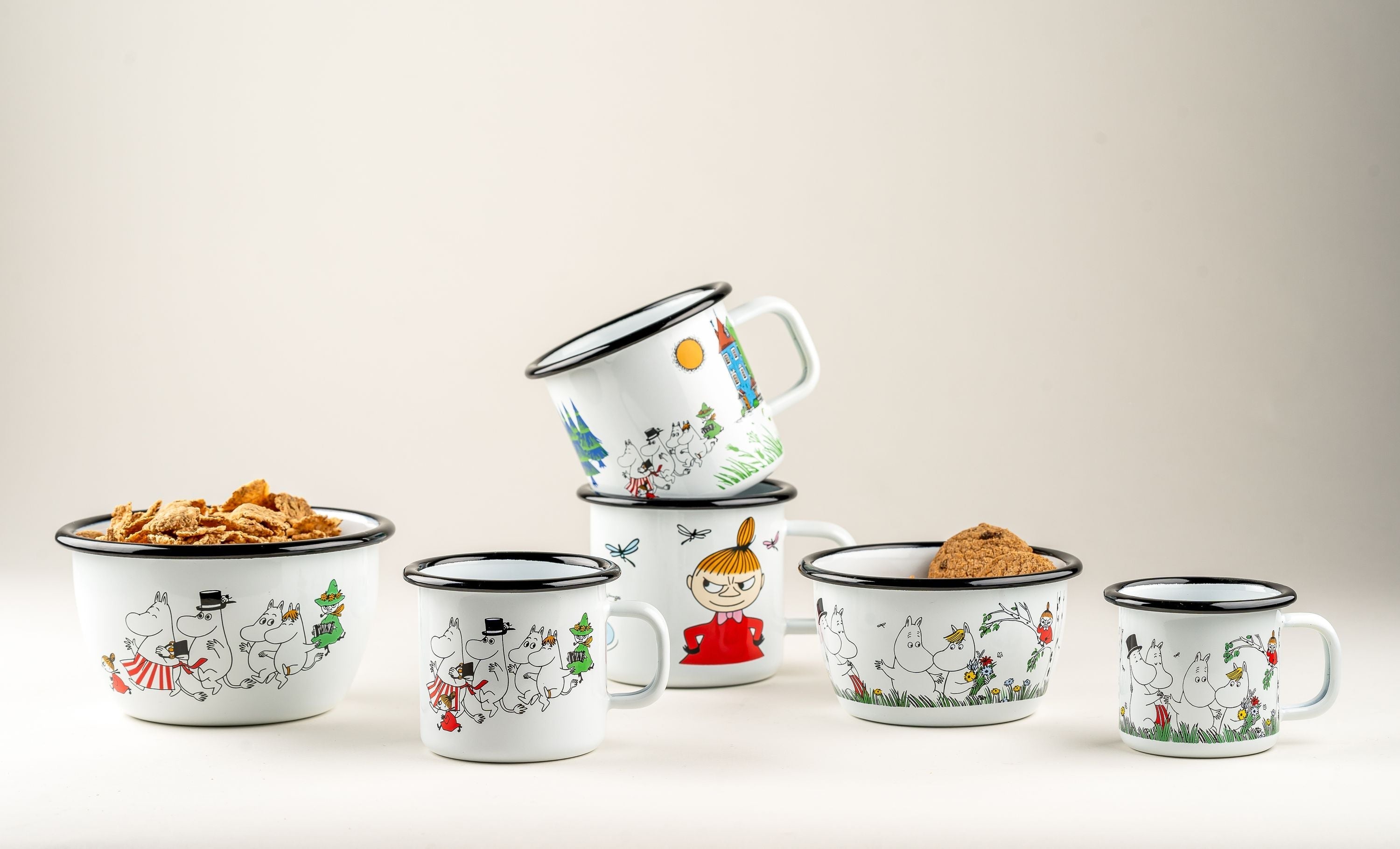 [product_category]-Muurla Moomin Colors Enamel Mug, Happy Family-Muurla-6416114960576-1703-015-01-MUU-12