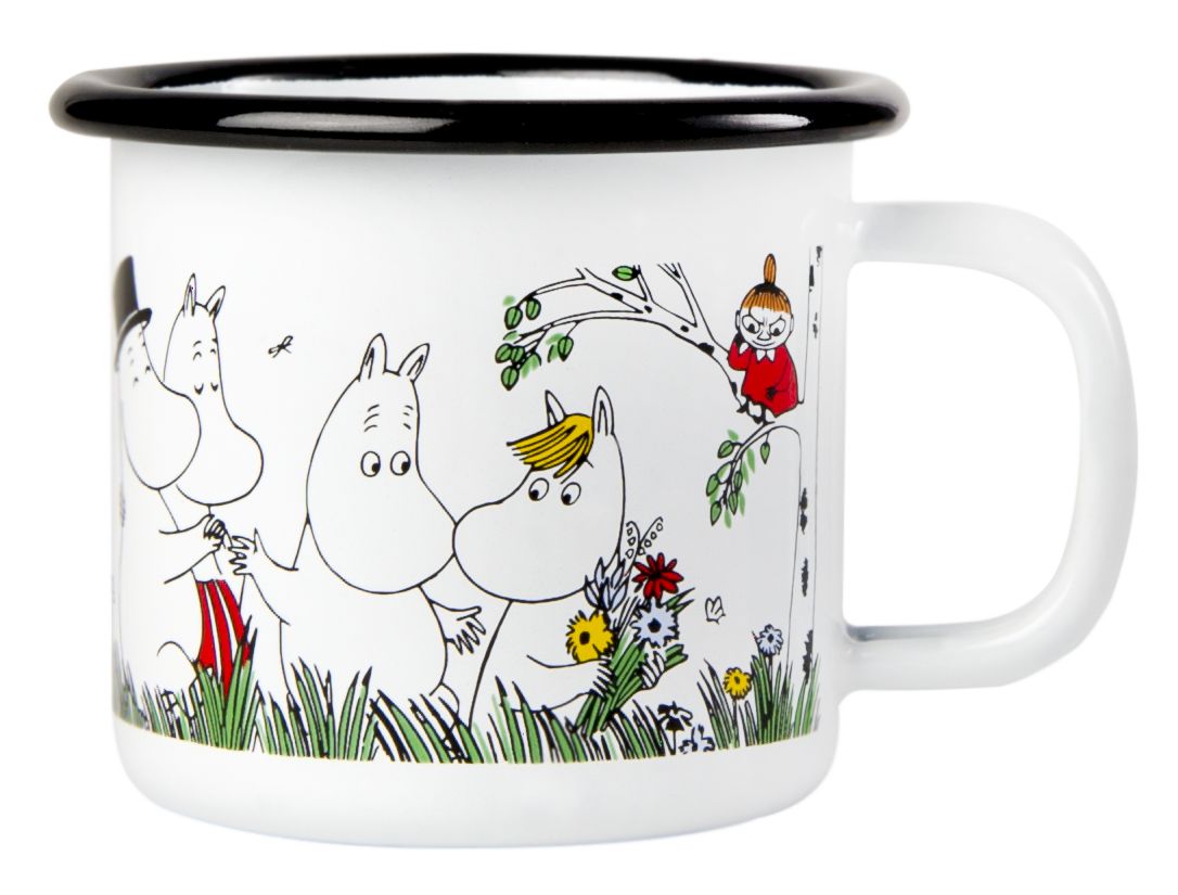 [product_category]-Muurla Moomin Colors Enamel Mug, Happy Family-Muurla-6416114960576-1703-015-01-MUU-2