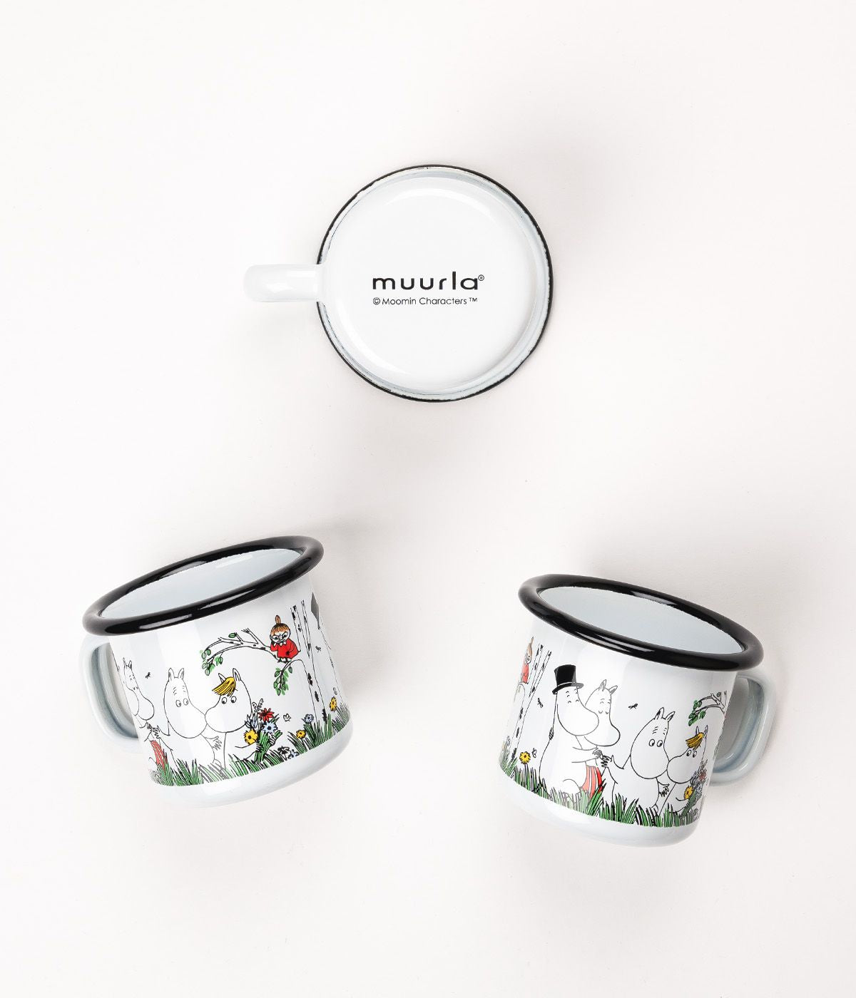 [product_category]-Muurla Moomin Colors Enamel Mug, Happy Family-Muurla-6416114960576-1703-015-01-MUU-4