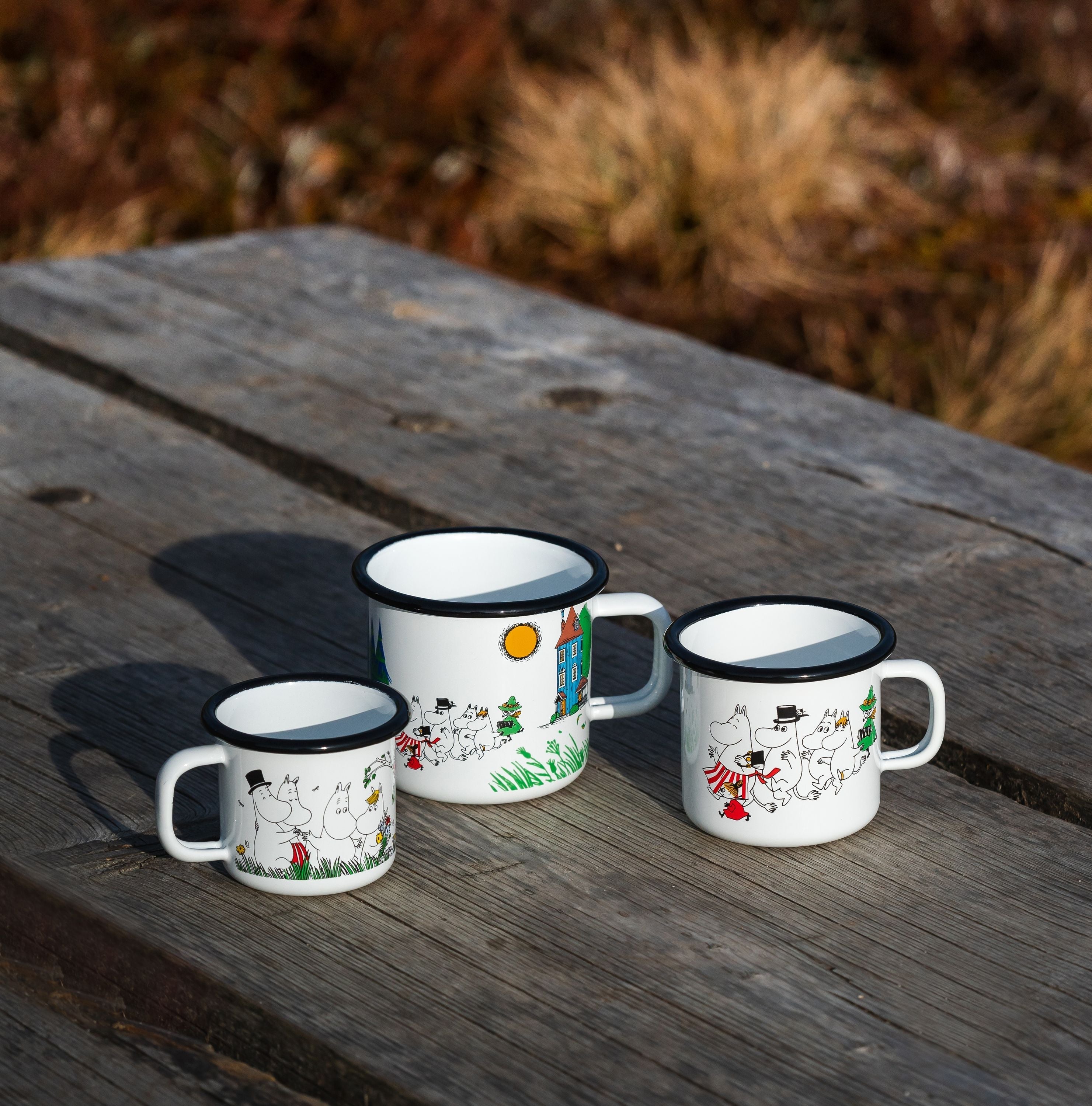 [product_category]-Muurla Moomin Colors Enamel Mug, Happy Family-Muurla-6416114960576-1703-015-01-MUU-6