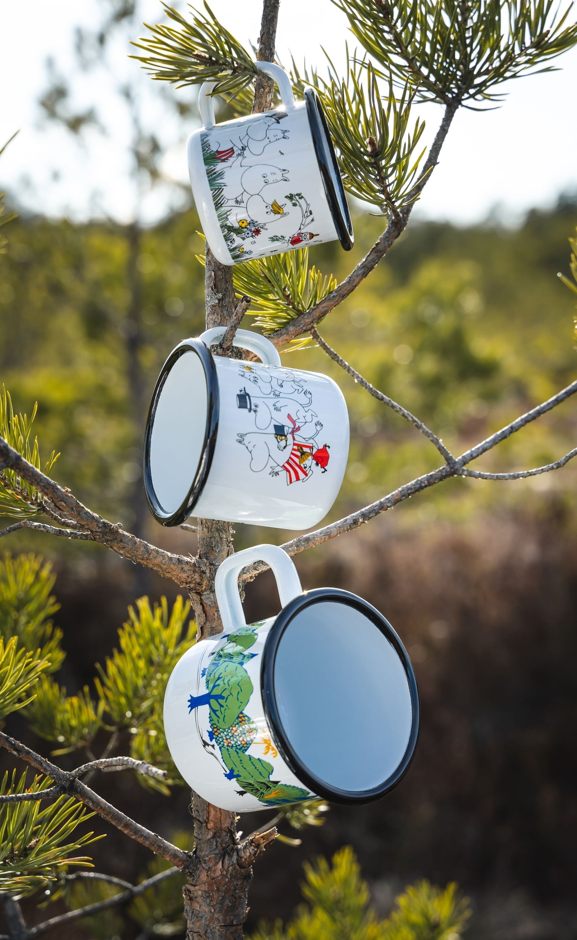 [product_category]-Muurla Moomin Colors Enamel Mug, Happy Family-Muurla-6416114960576-1703-015-01-MUU-9
