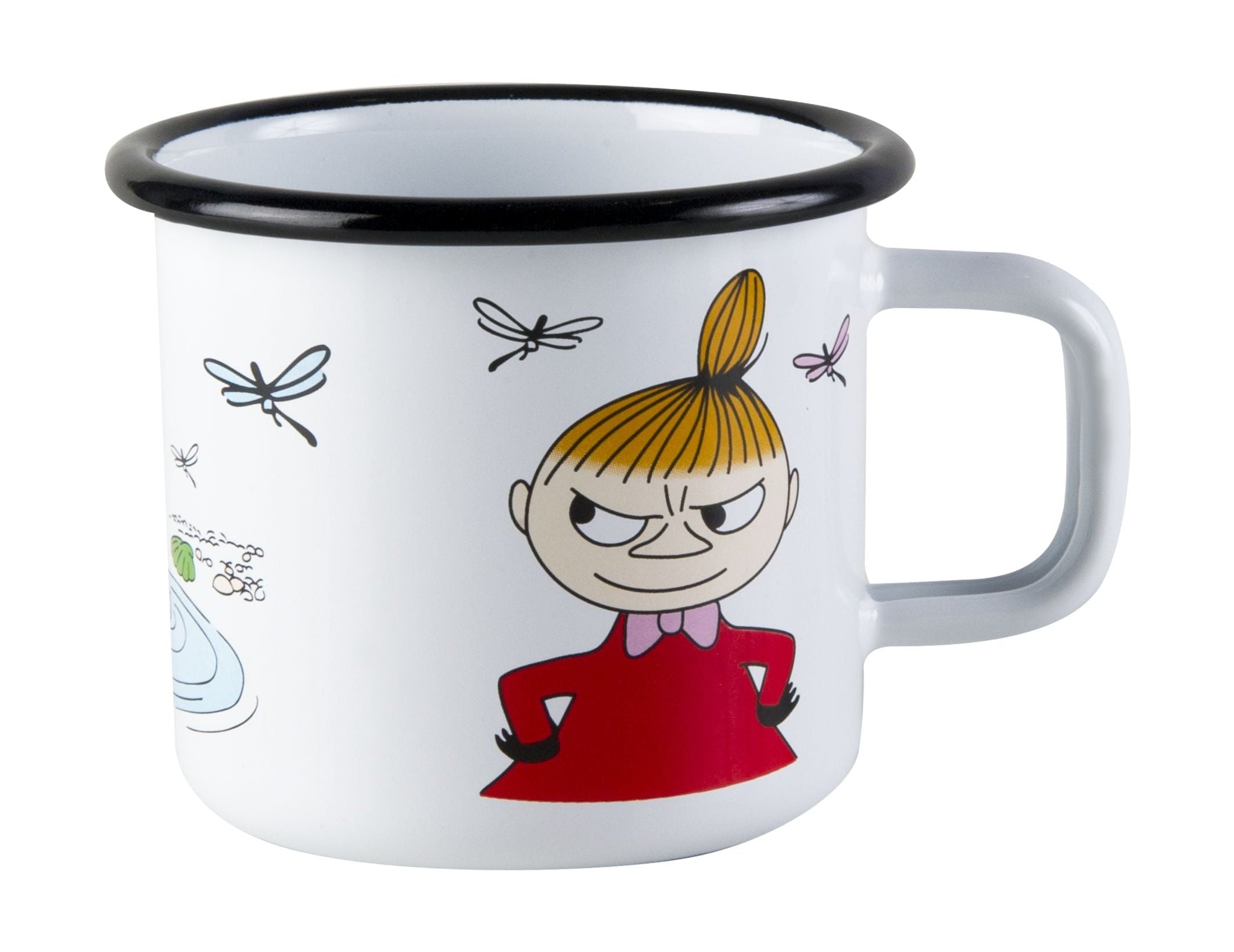 [product_category]-Muurla Moomin Colors Enamel Mug, Little My-Muurla-6416114942992-1703-030-02-MUU-1
