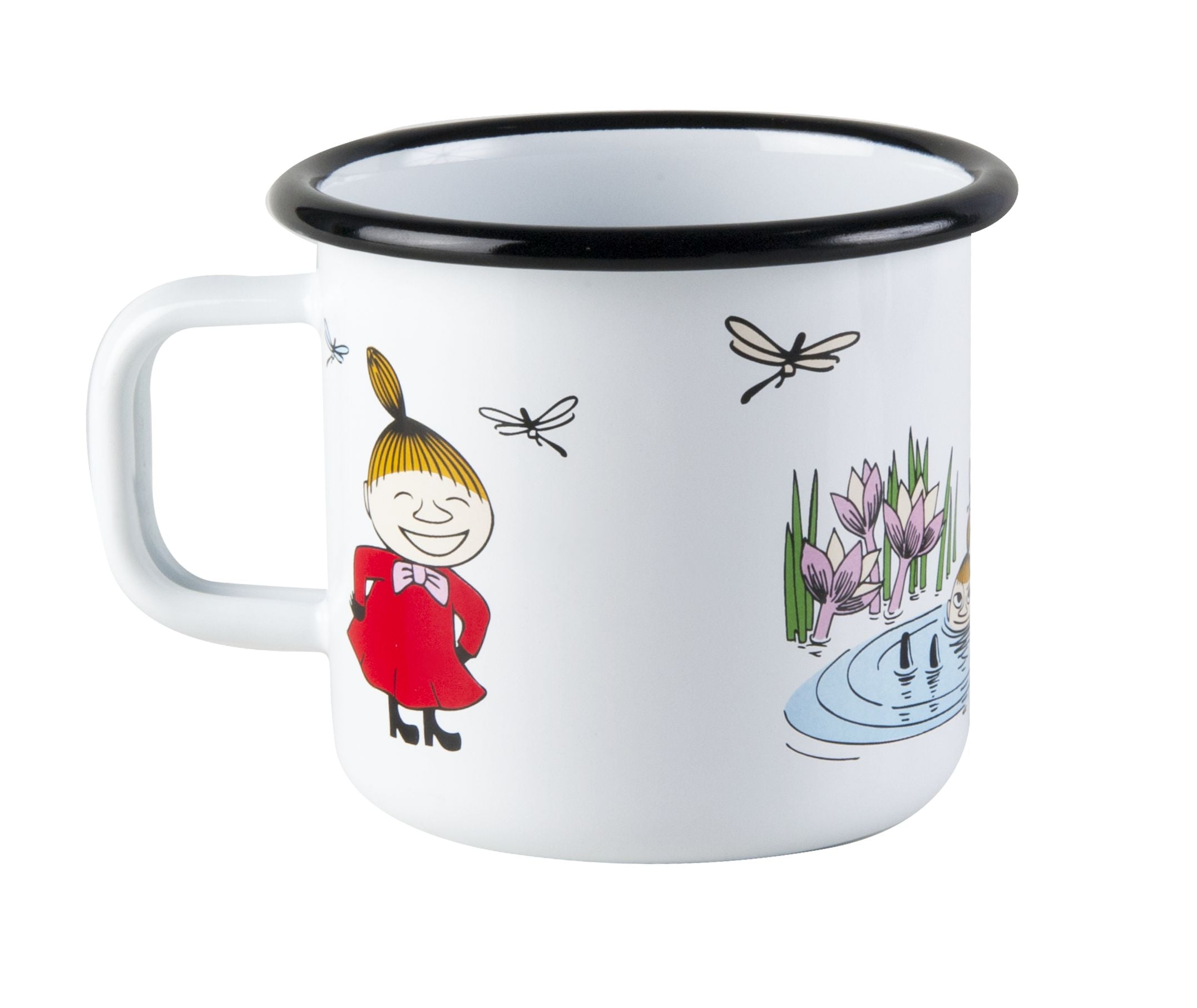 [product_category]-Muurla Moomin Colors Enamel Mug, Little My-Muurla-6416114942992-1703-030-02-MUU-2
