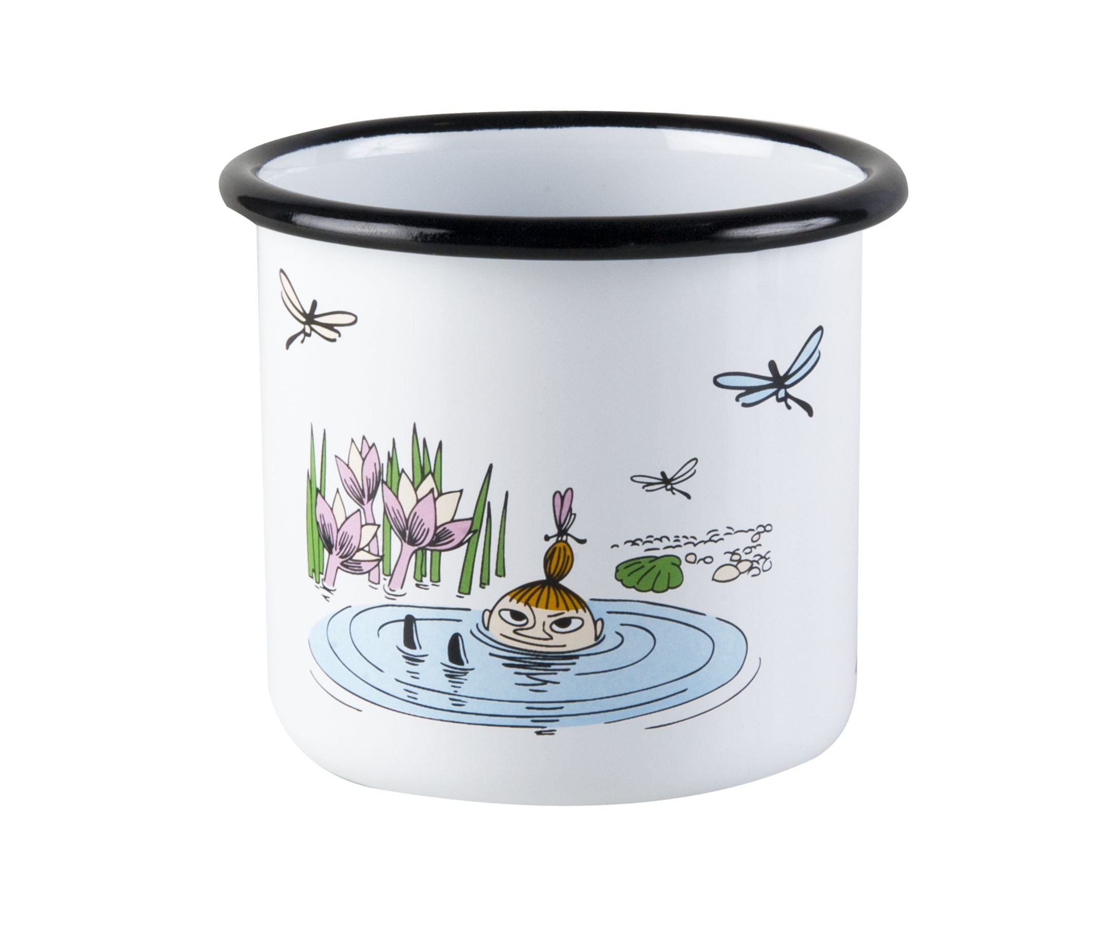 [product_category]-Muurla Moomin Colors Enamel Mug, Little My-Muurla-6416114942992-1703-030-02-MUU-3