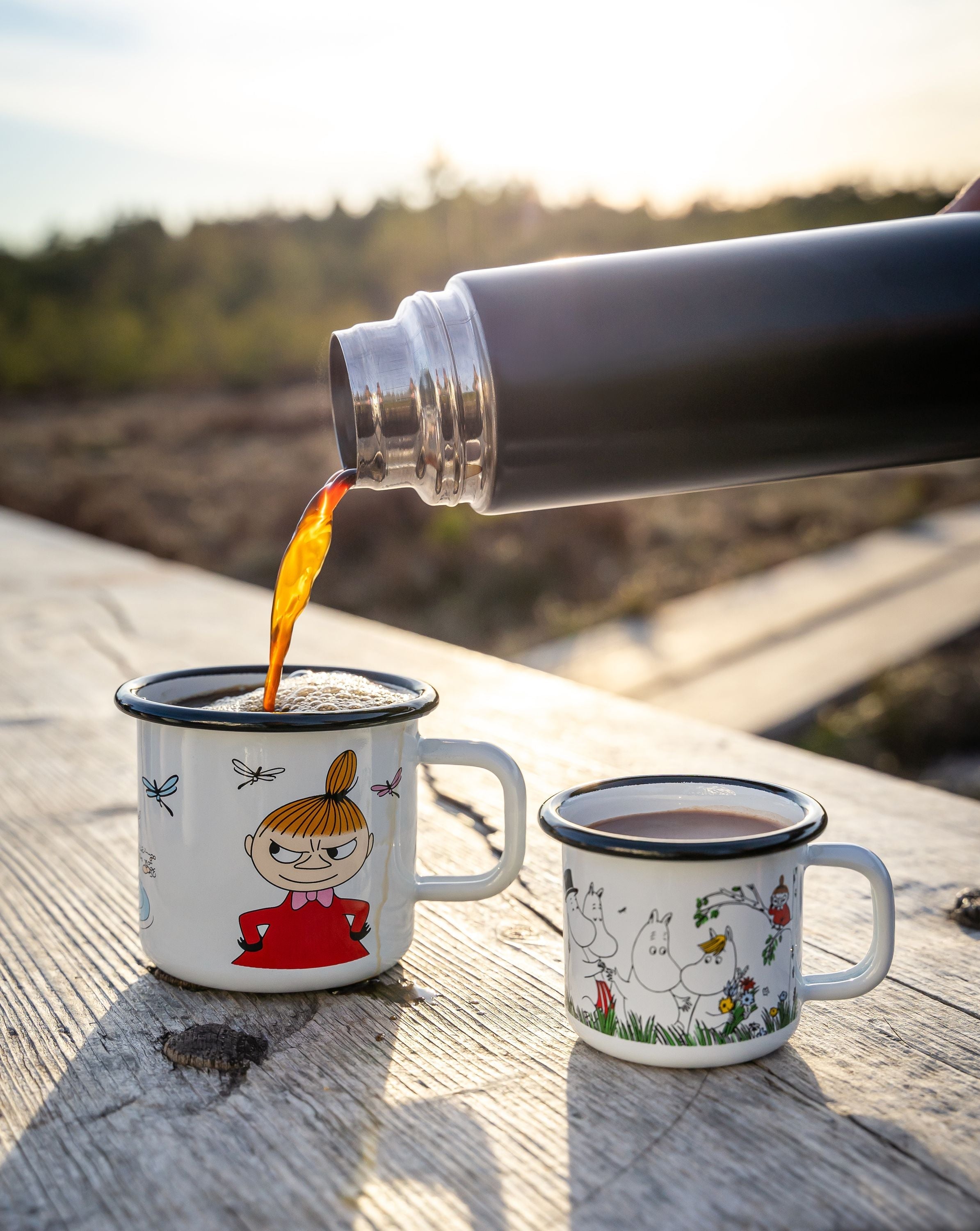 [product_category]-Muurla Moomin Colors Enamel Mug, Little My-Muurla-6416114942992-1703-030-02-MUU-8