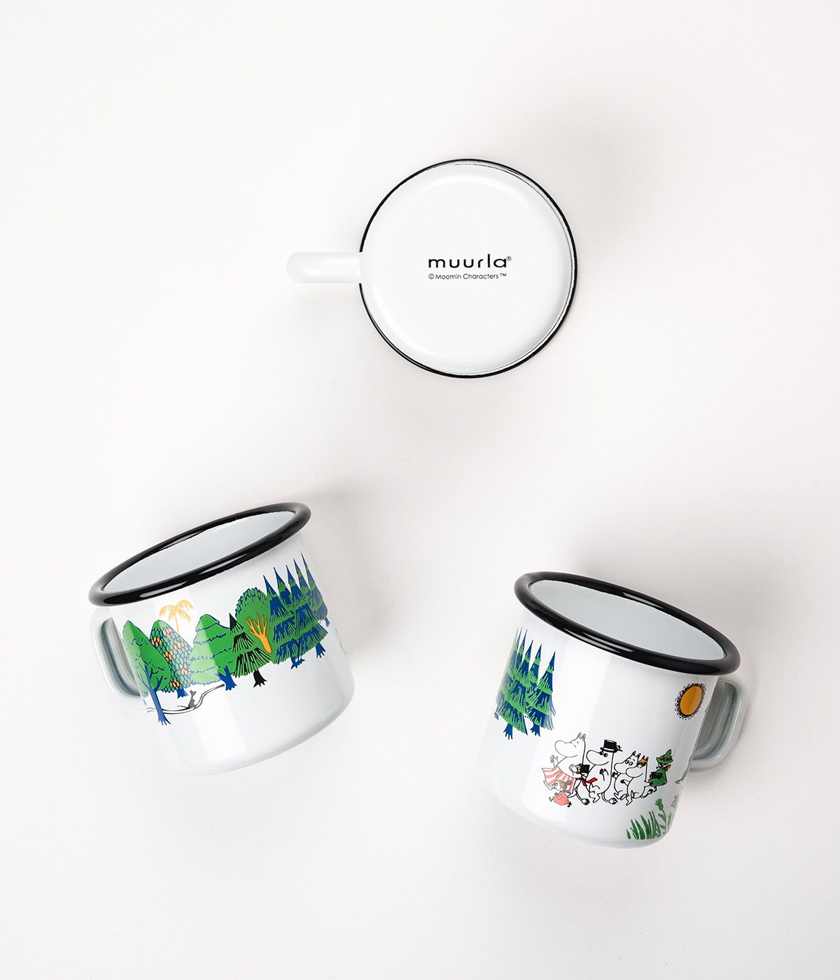 [product_category]-Muurla Moomin Colors Enamel Mug, Moomin Valley 3,7 Dl-Muurla-6416114943005-1703-030-00-MUU-3