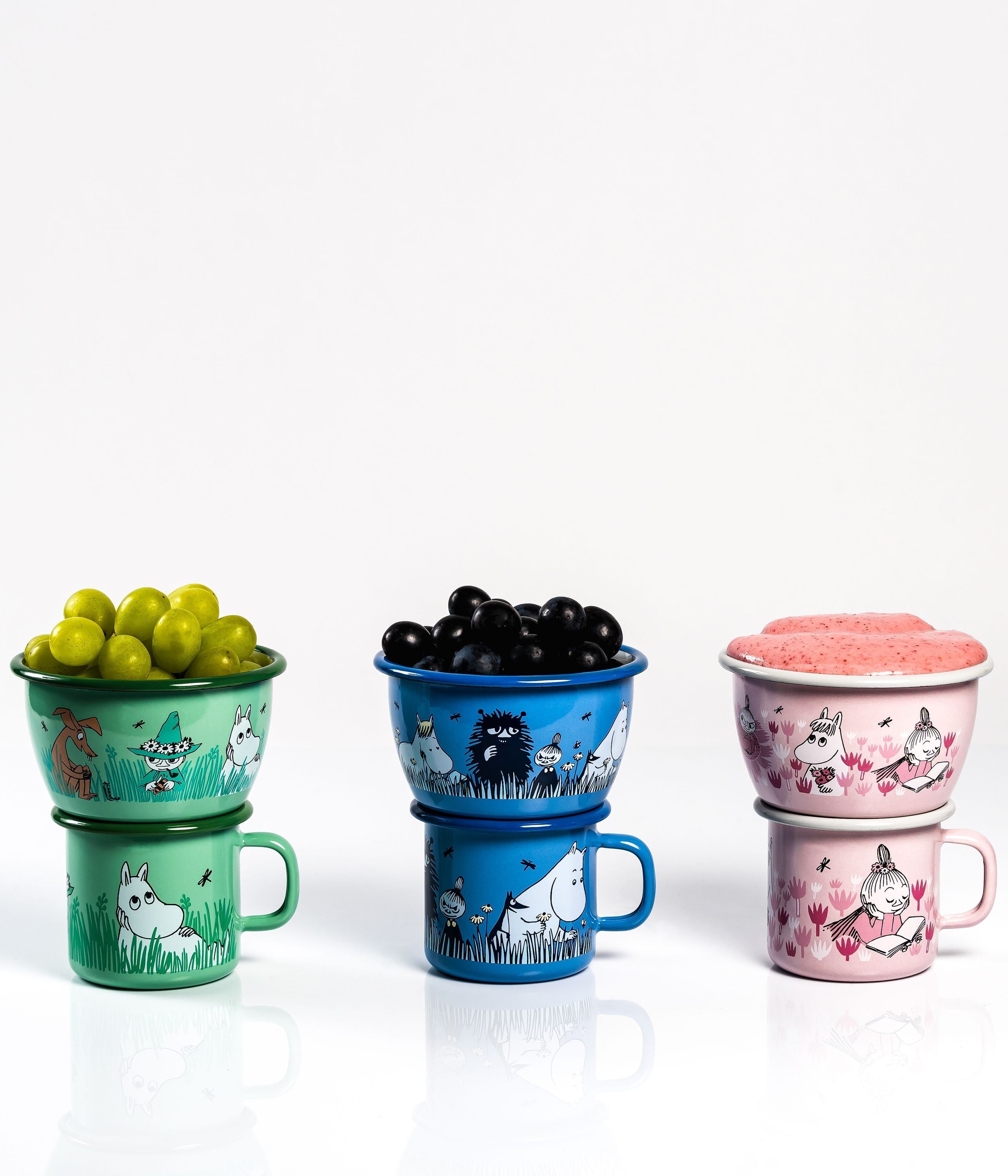 [product_category]-Muurla Moomin Enamel Bowl, Friends-Muurla-6416114966271-1711-030-04-MUU-10
