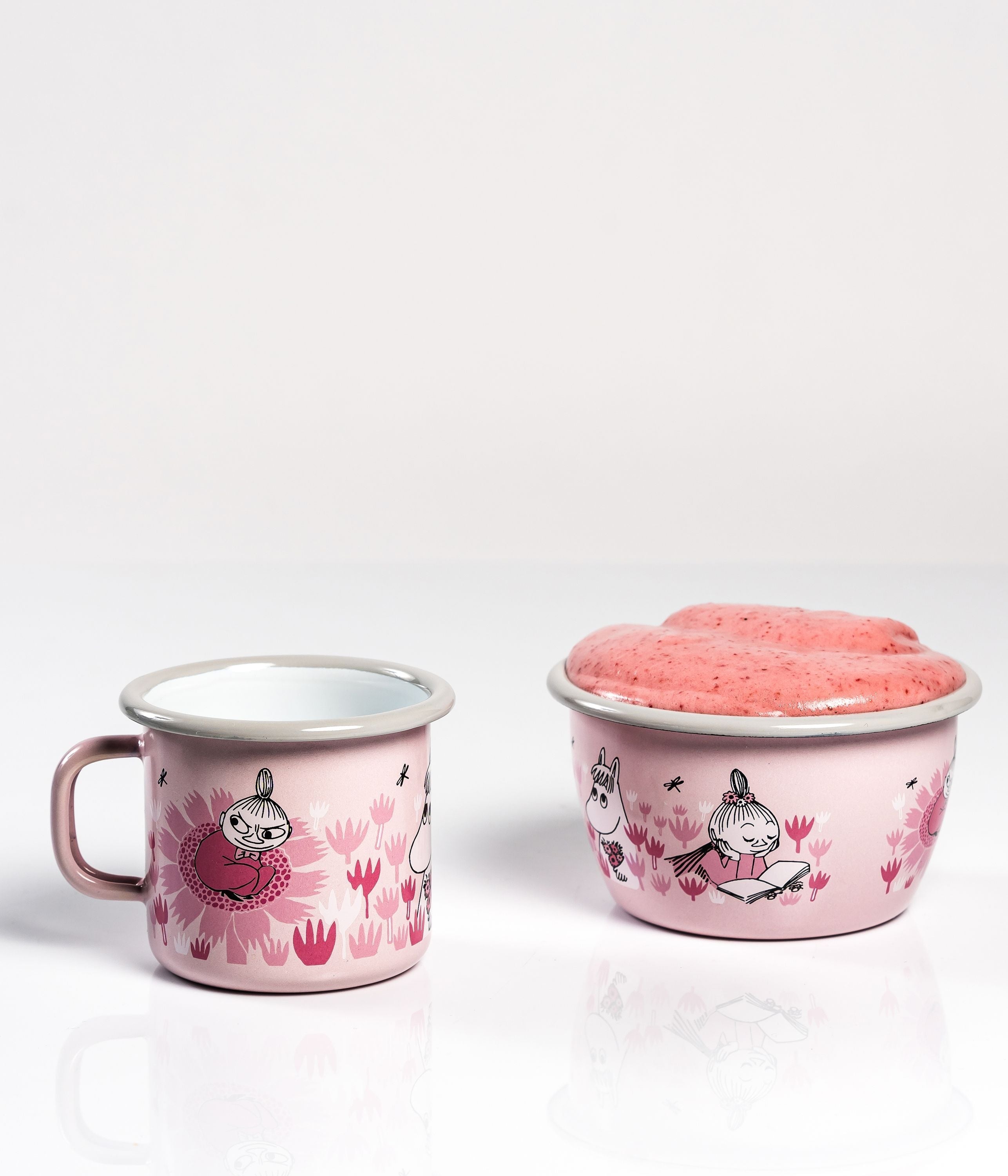 [product_category]-Muurla Moomin Enamel Bowl, Girls-Muurla-6416114966264-1711-030-03-MUU-10