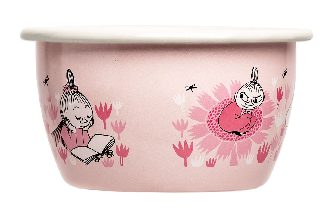 [product_category]-Muurla Moomin Enamel Bowl, Girls-Muurla-6416114966264-1711-030-03-MUU-2