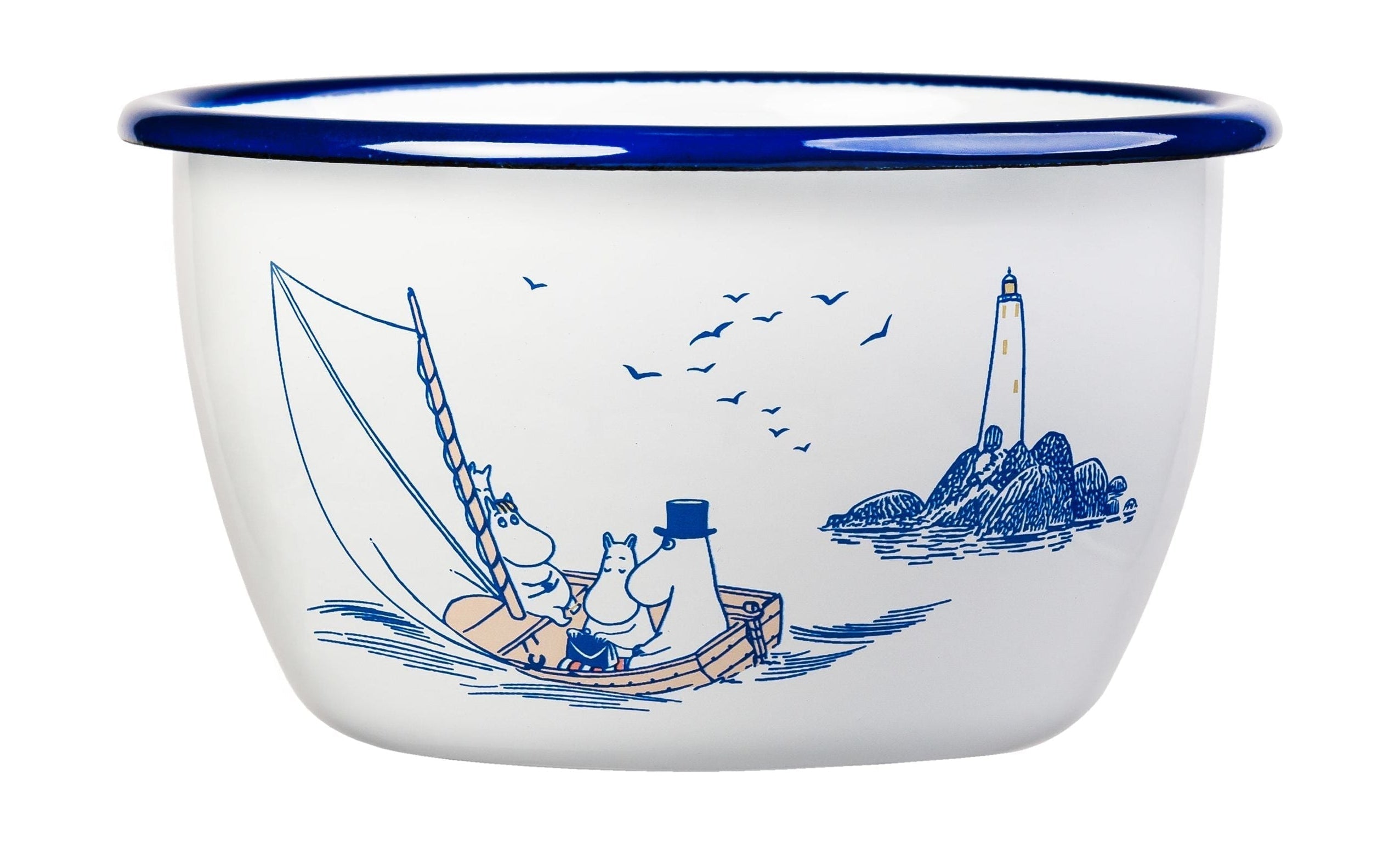 [product_category]-Muurla Moomin Enamel Bowl Sailors-Muurla-6416114969814-1721-060-01-MUU-1