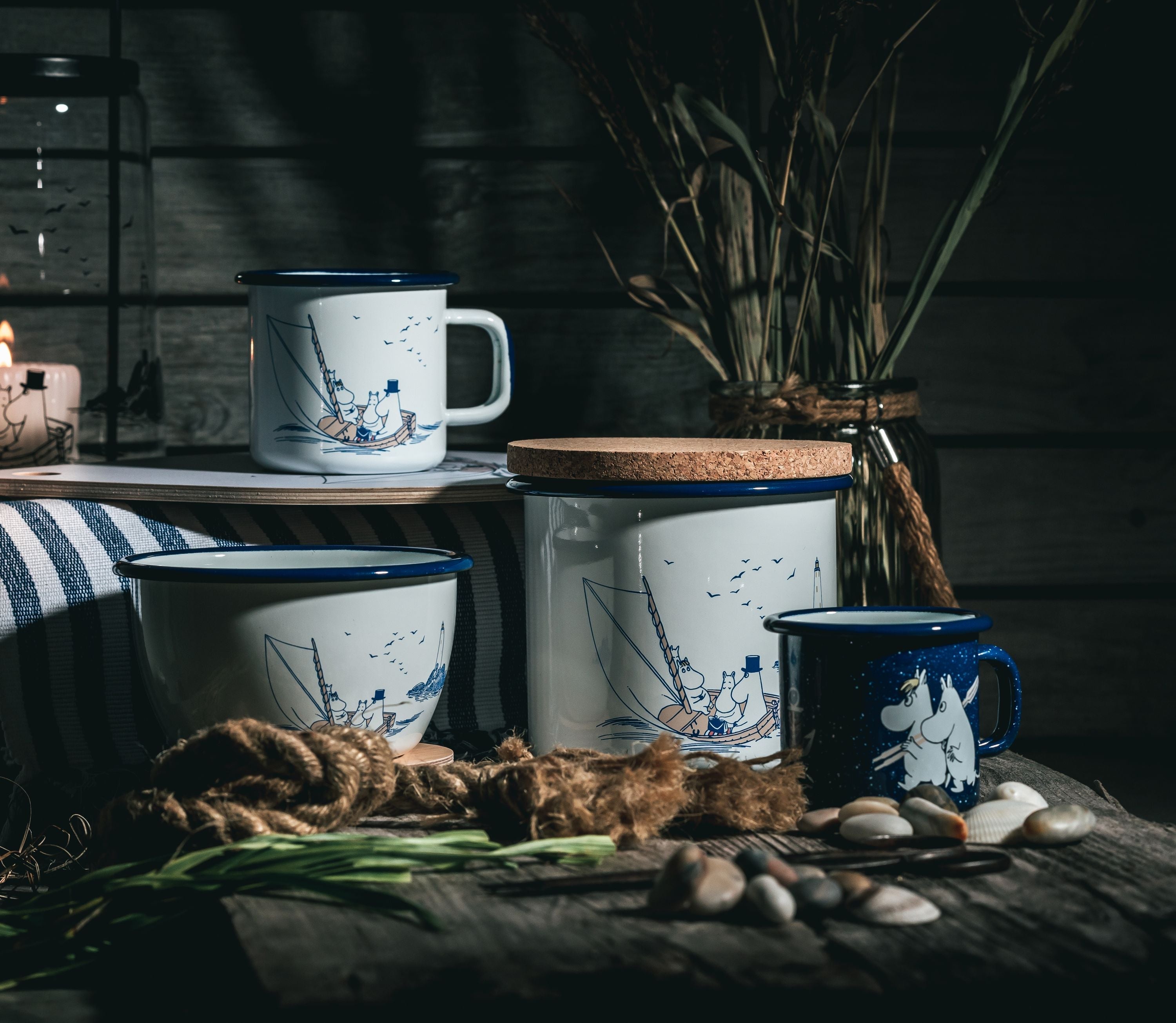 [product_category]-Muurla Moomin Enamel Bowl Sailors-Muurla-6416114969814-1721-060-01-MUU-5
