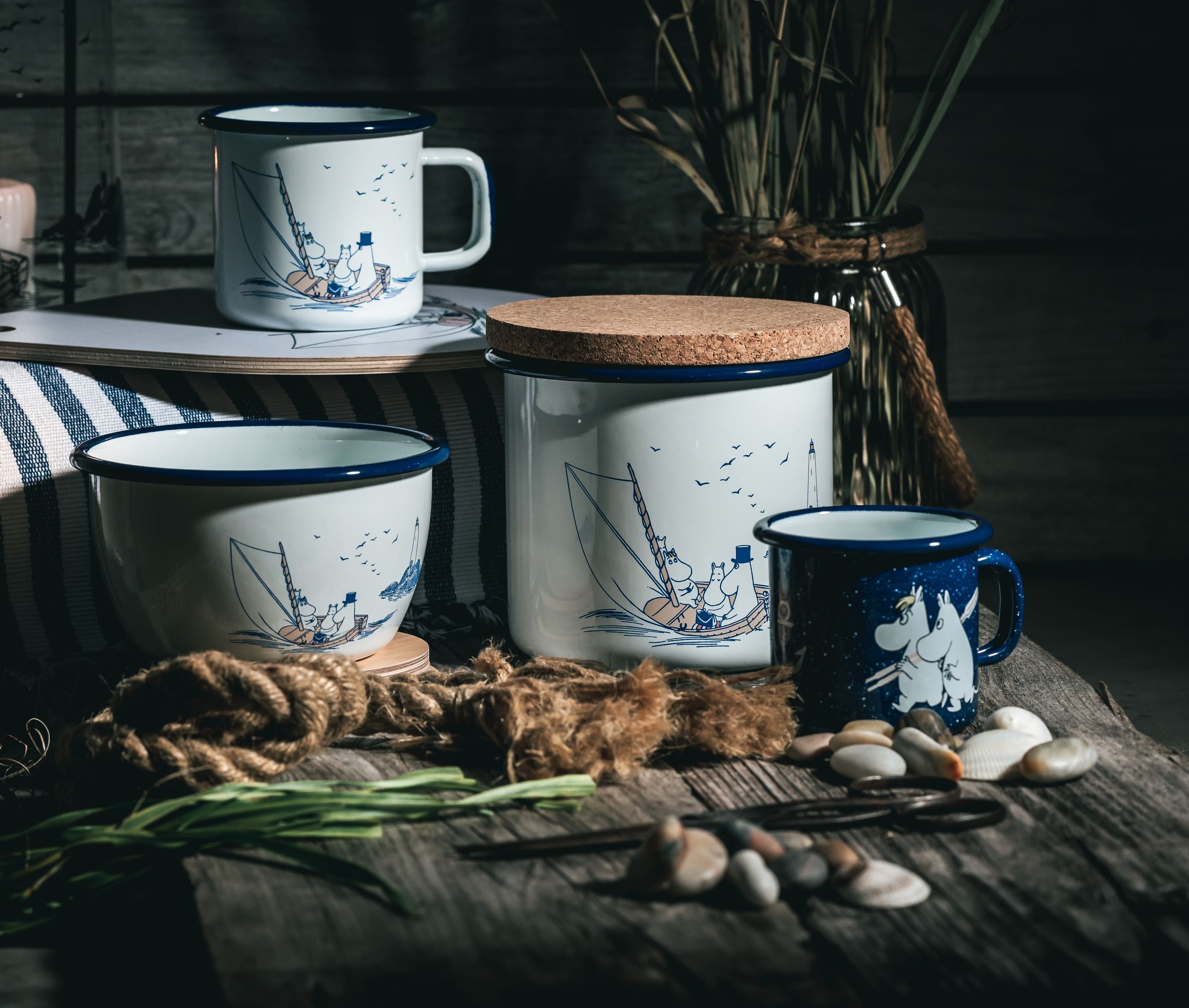 [product_category]-Muurla Moomin Enamel Bowl Sailors-Muurla-6416114969814-1721-060-01-MUU-6