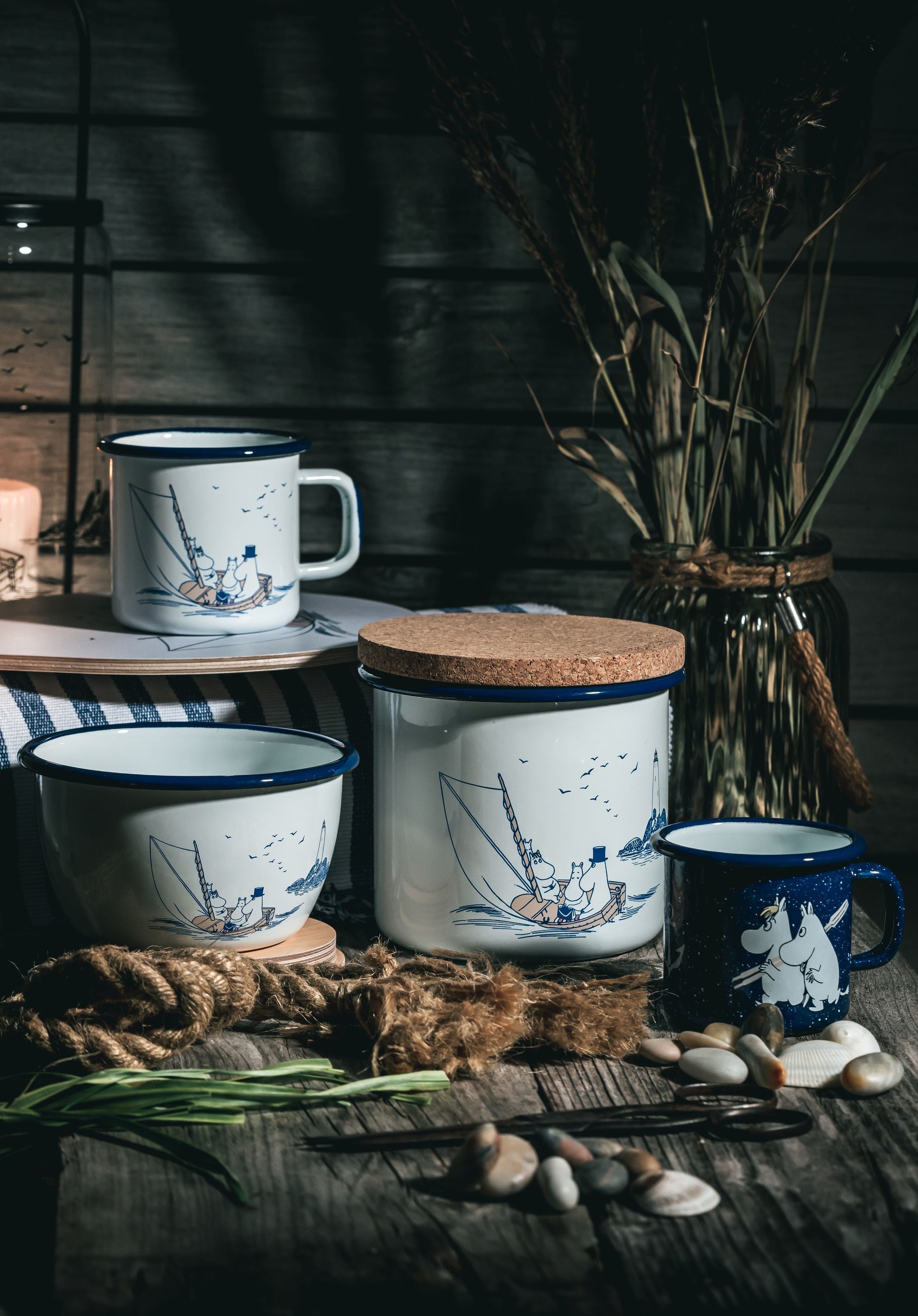 [product_category]-Muurla Moomin Enamel Mug Sailors, Blue-Muurla-6416114969807-1721-025-01-MUU-10
