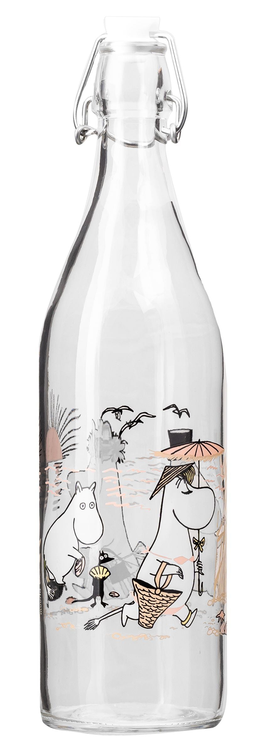 [product_category]-Muurla Moomin Glass Bottle, The Beach-Muurla-6416114968336-774-100-08-MUU-2